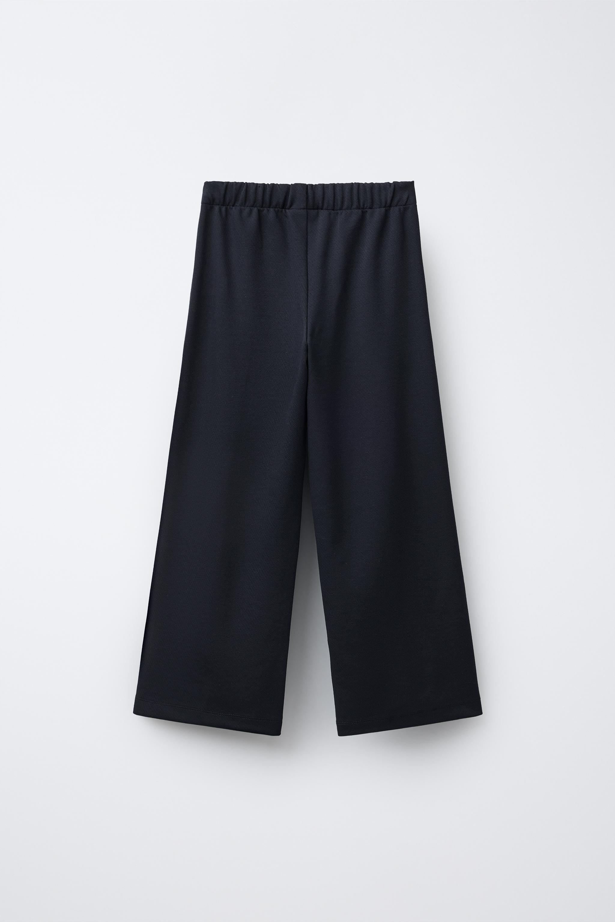 WIDE LEG SEAM PANTS