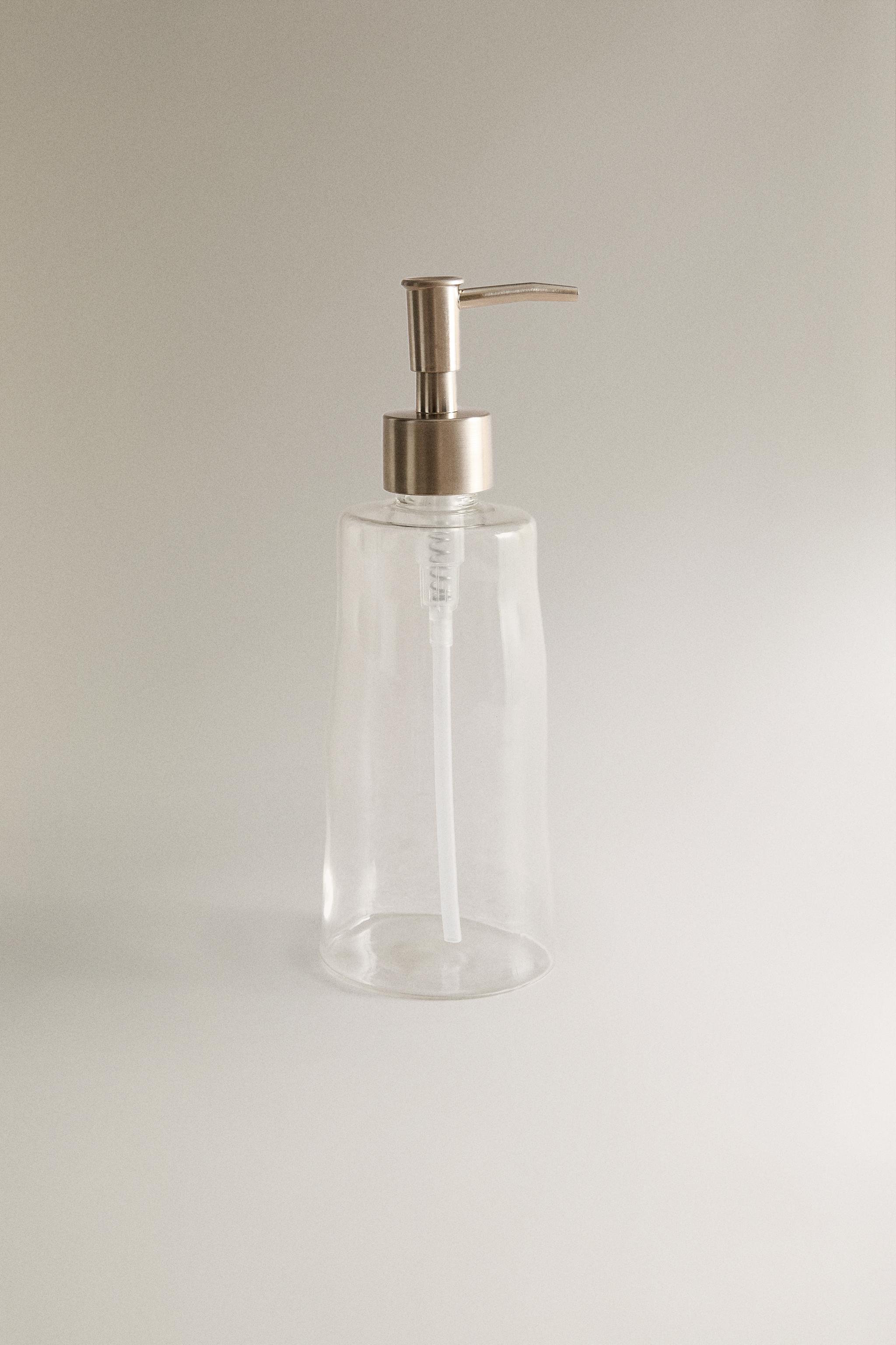 BOROSILICATE GLASS SOAP DISPENSER