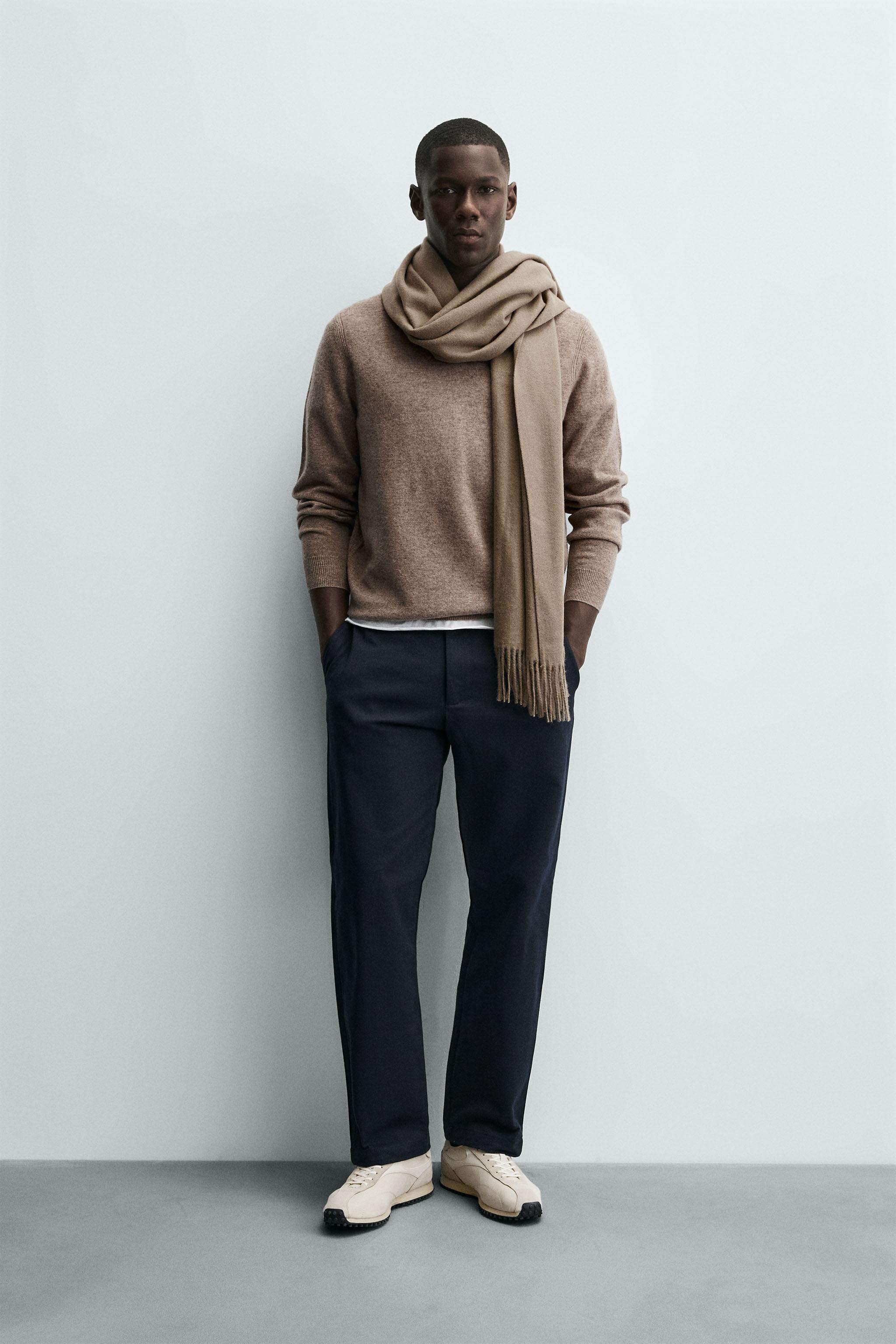 WOOL-CASHMERE KNIT POLO SHIRT