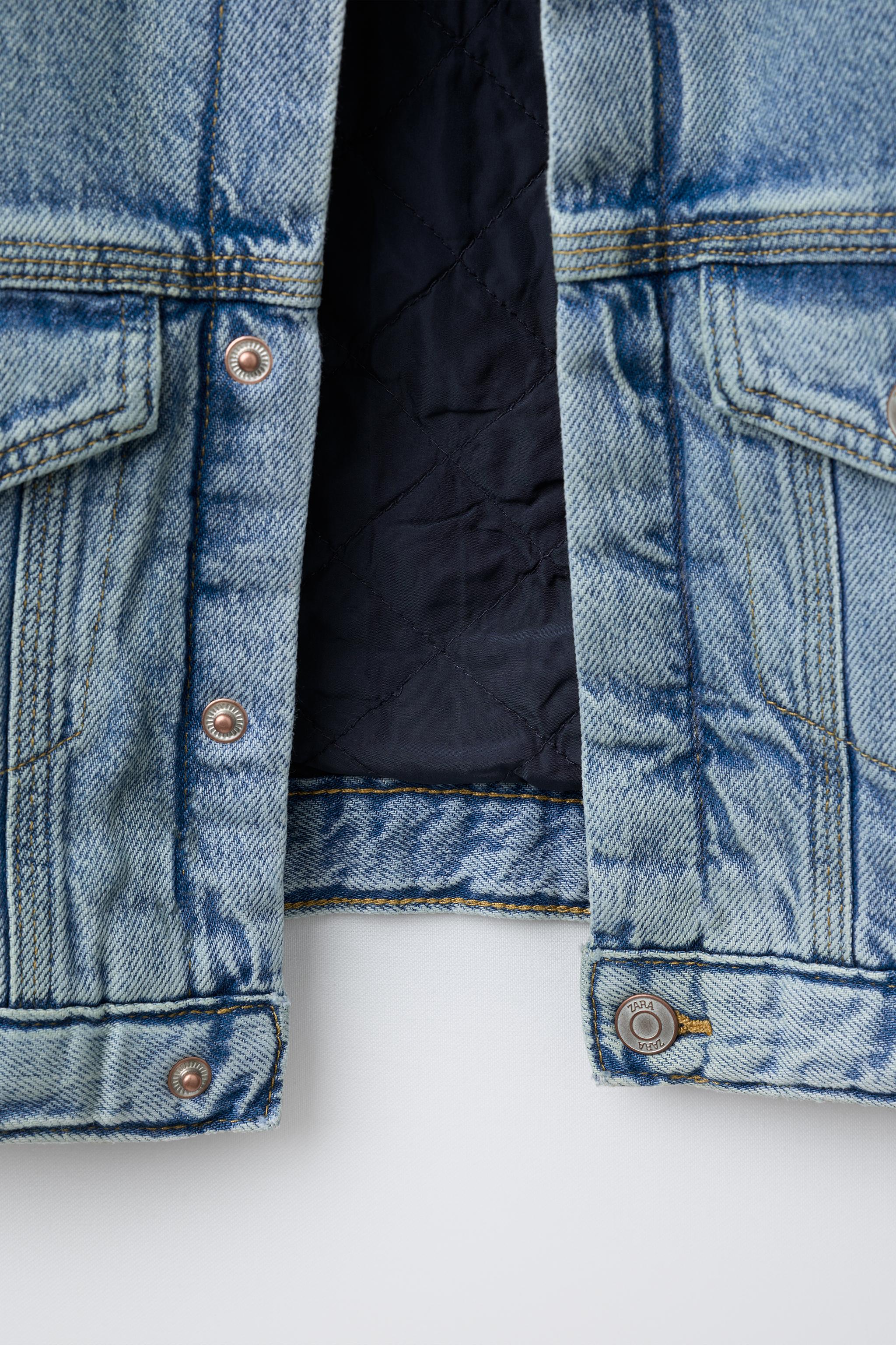 PADDED DENIM JACKET