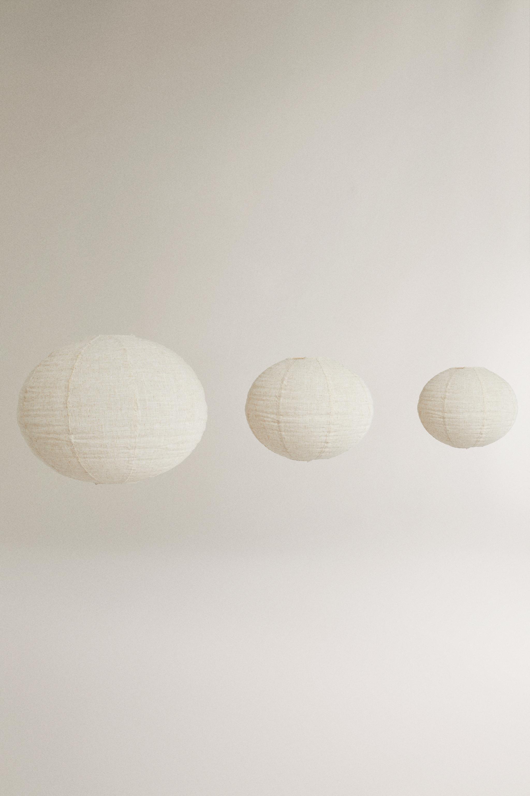 LINEN PENDANT LAMP LAMPSHADE