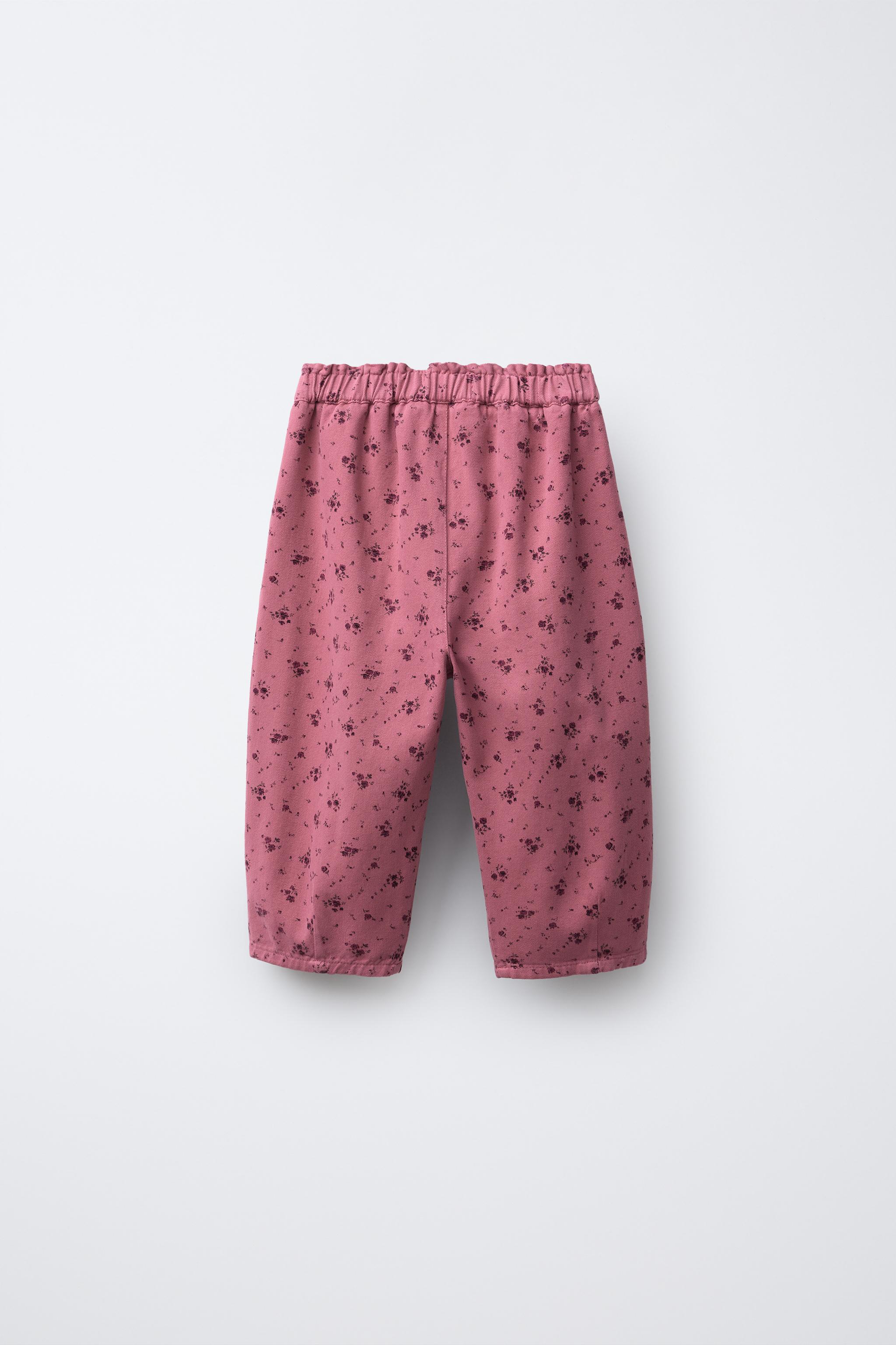 FLORAL BAGGY PANTS