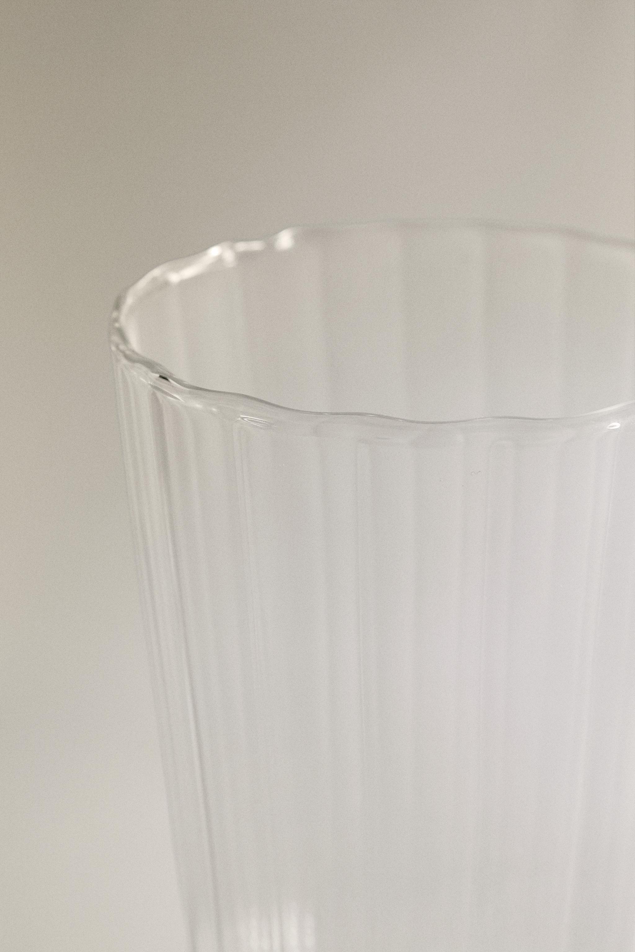 BOROSILICATE TUMBLER WITH LINES