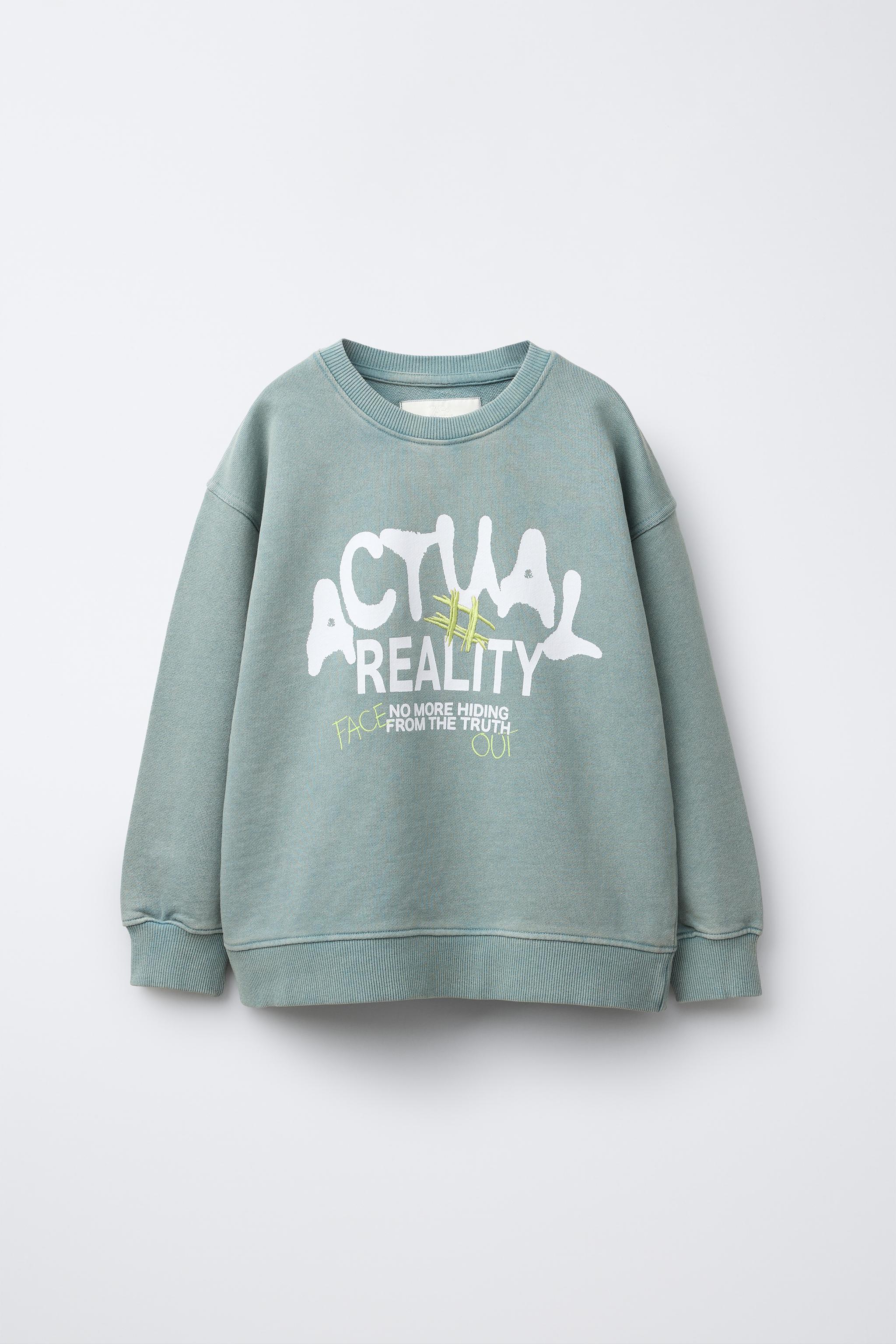 GRAFFITI PRINT SWEATSHIRT