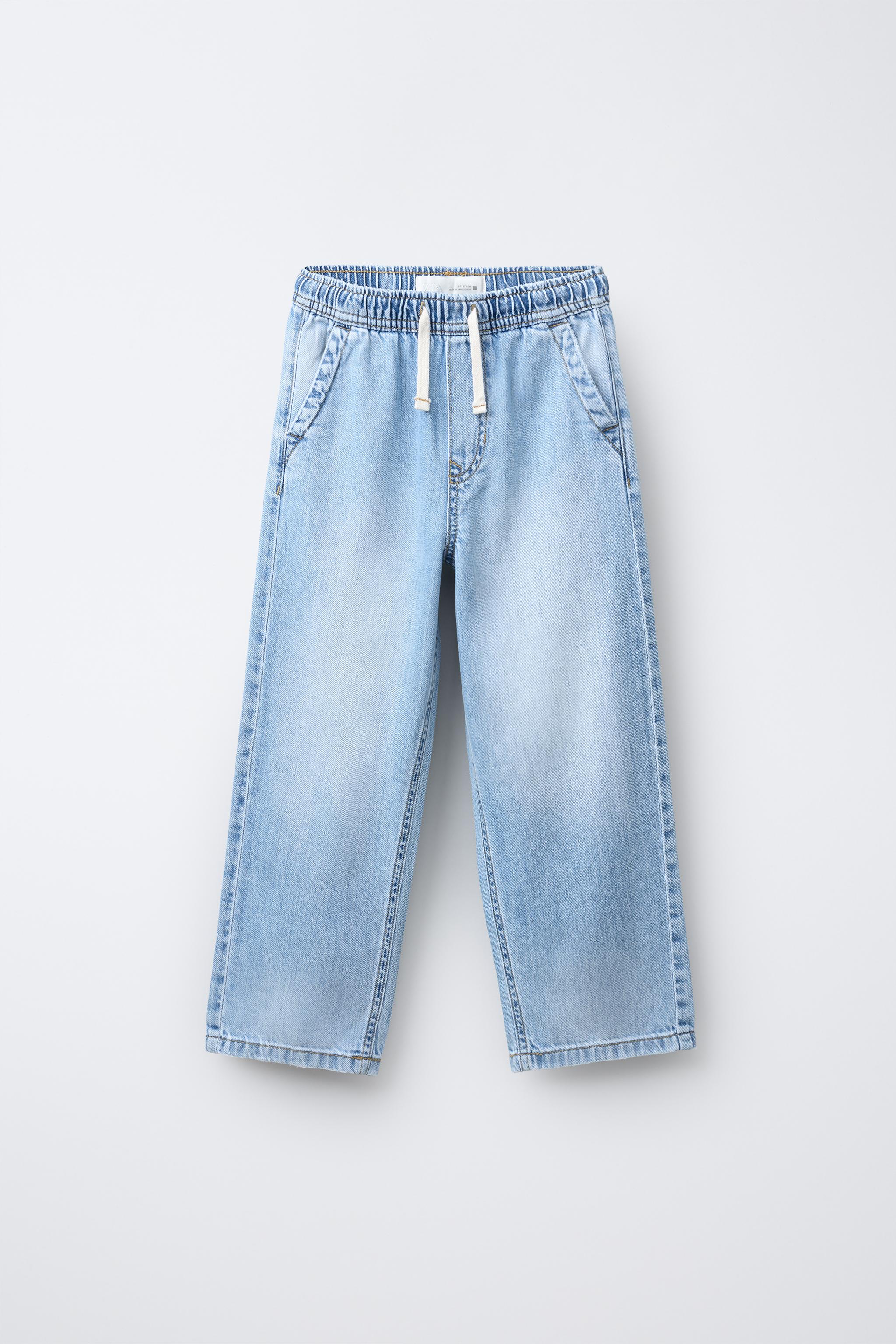 FLOWY STRAIGHT LEG JEANS