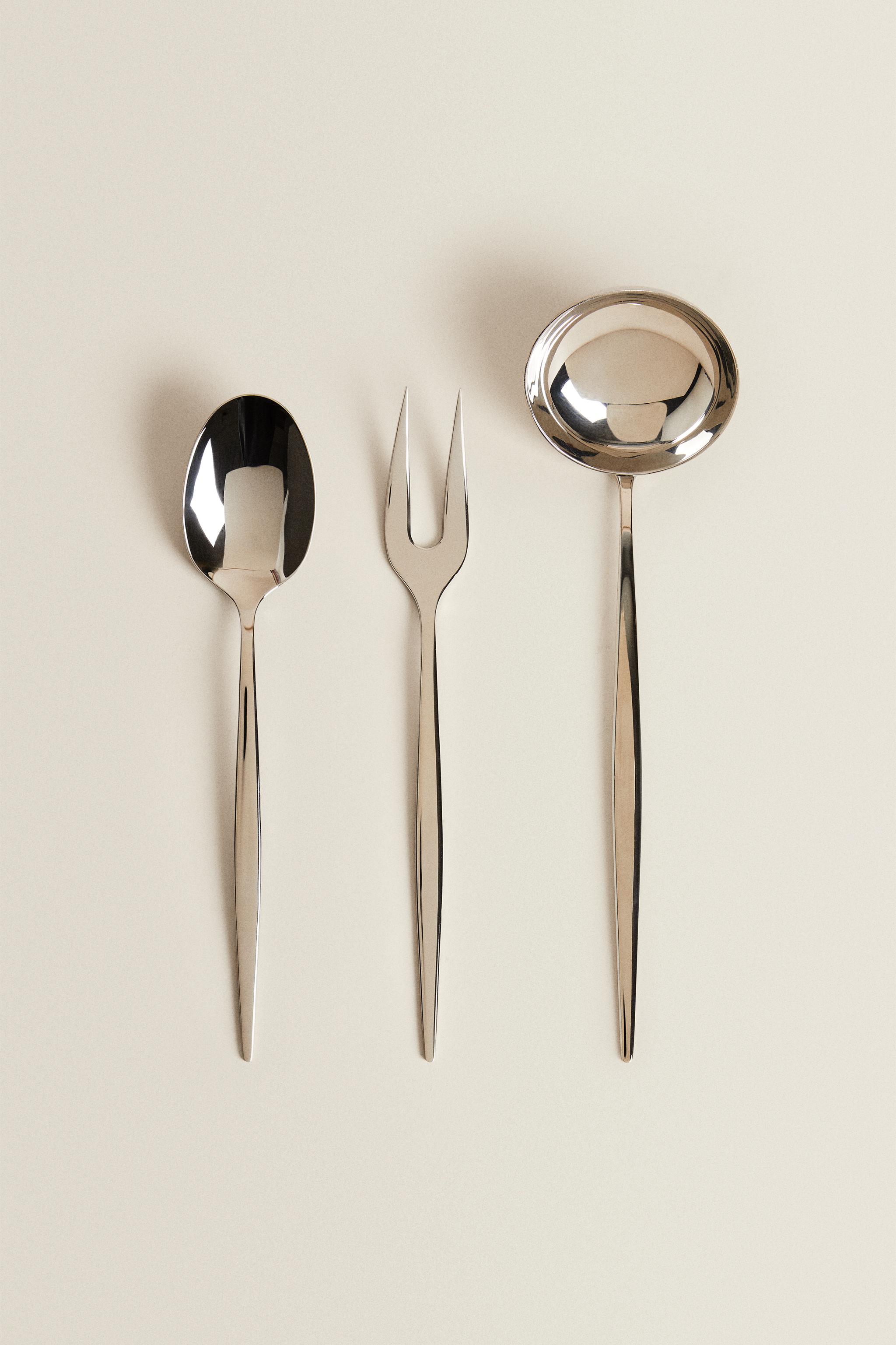 SERVING SPOON THIN HANDLE