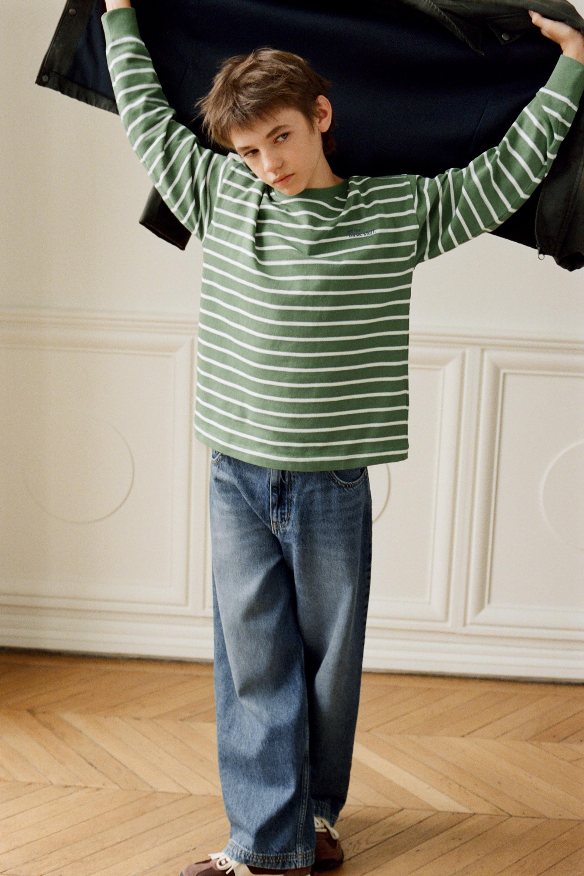 HEAVYWEIGHT STRIPED T-SHIRT