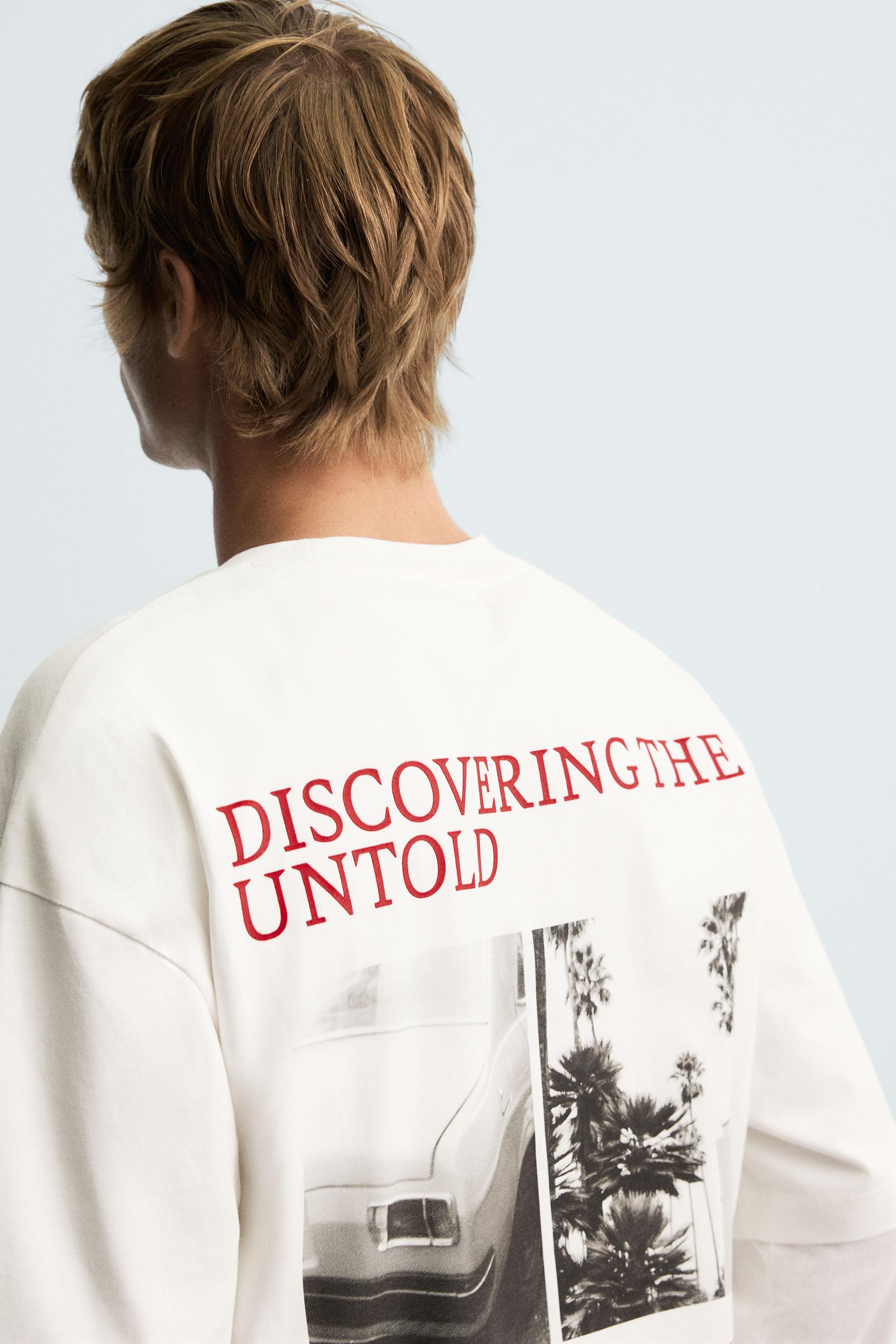 PHOTOGRAPHIC PRINT T-SHIRT