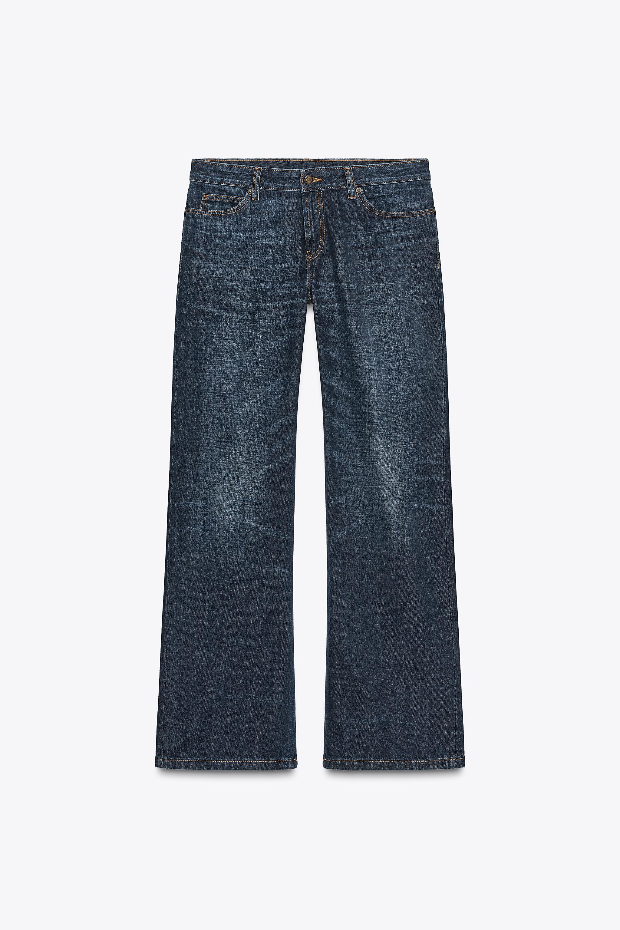 ZW COLLECTION LOW-RISE BOOTCUT JEANS