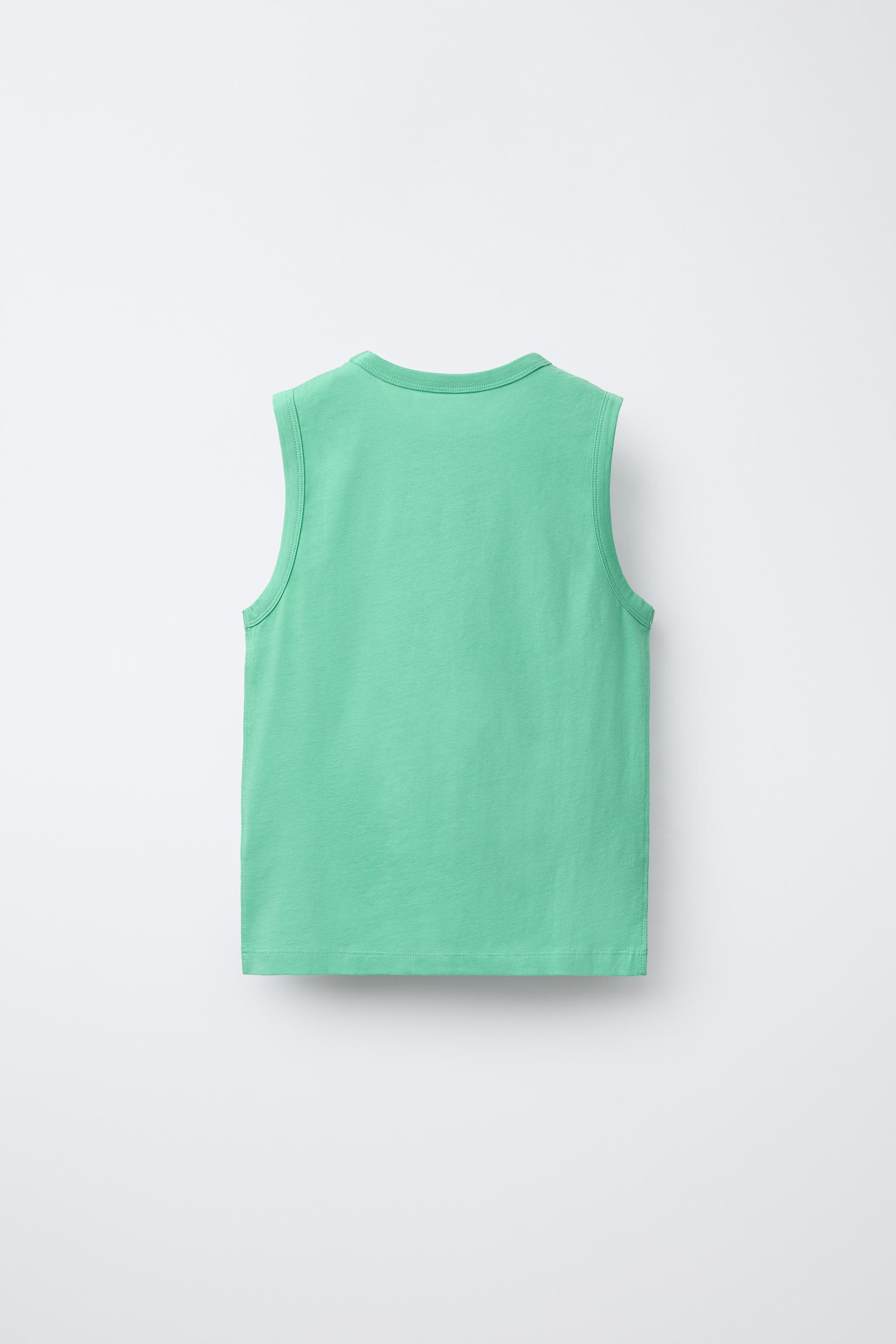 SLEEVELESS LOGO T-SHIRT