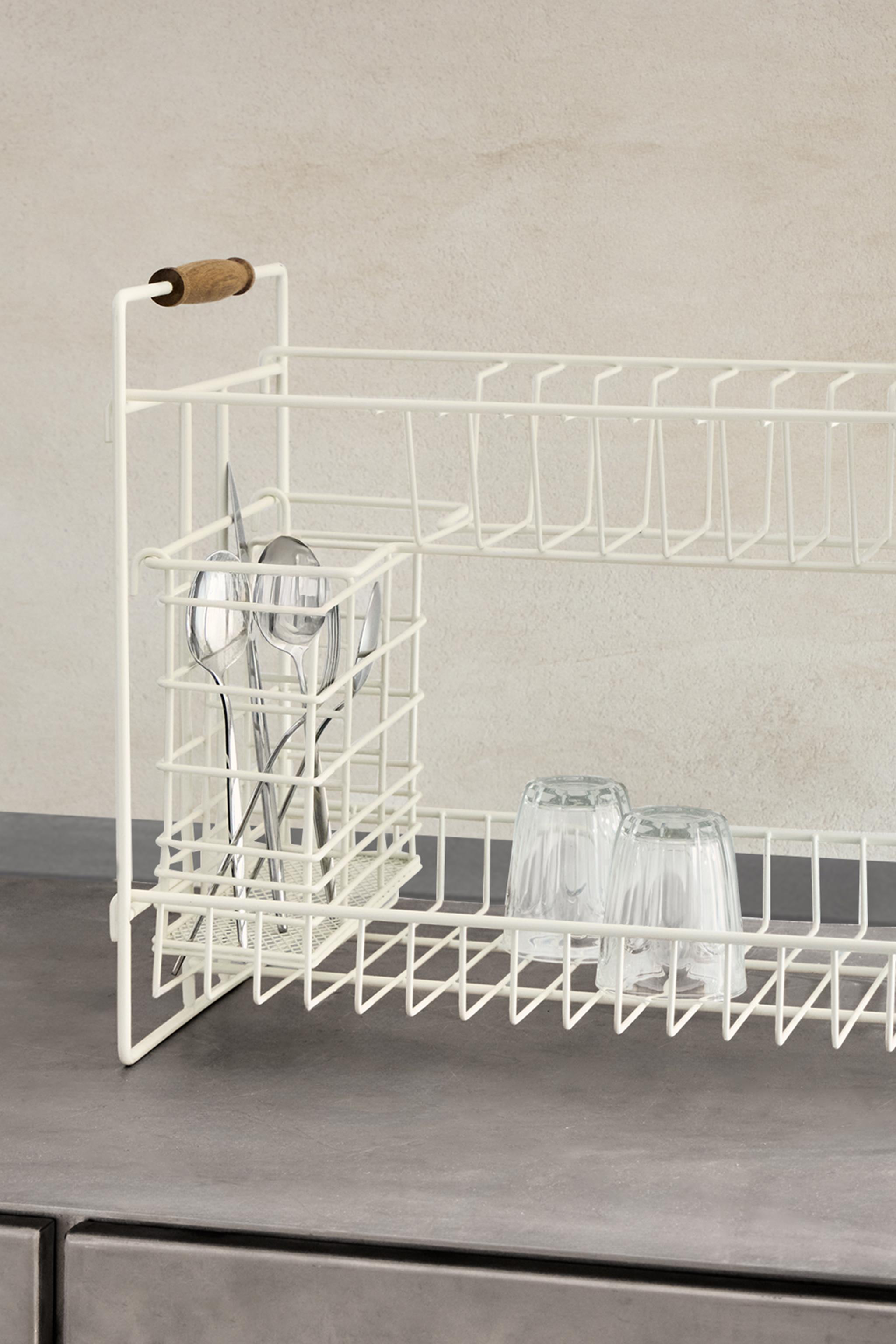 LACQUERED METAL DISH RACK