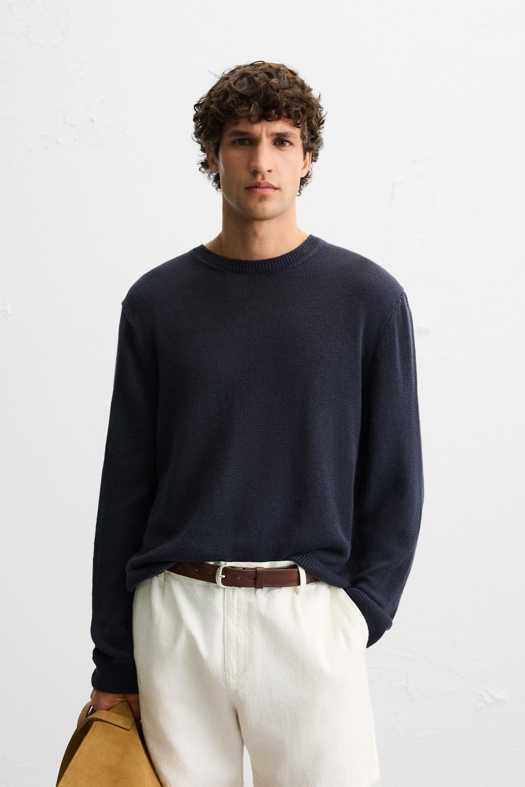 LINEN - COTTON SWEATER