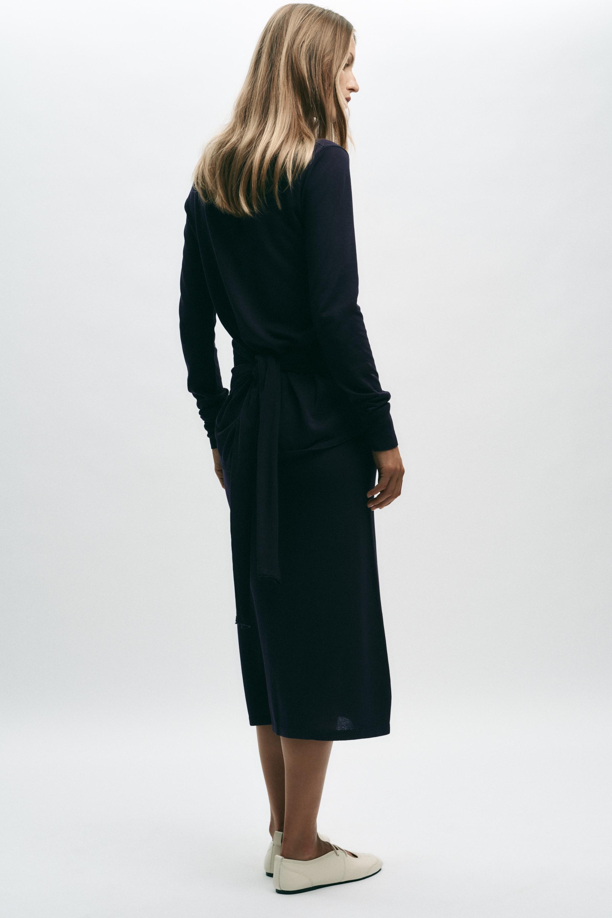 MIDI PLAIN KNIT SKIRT