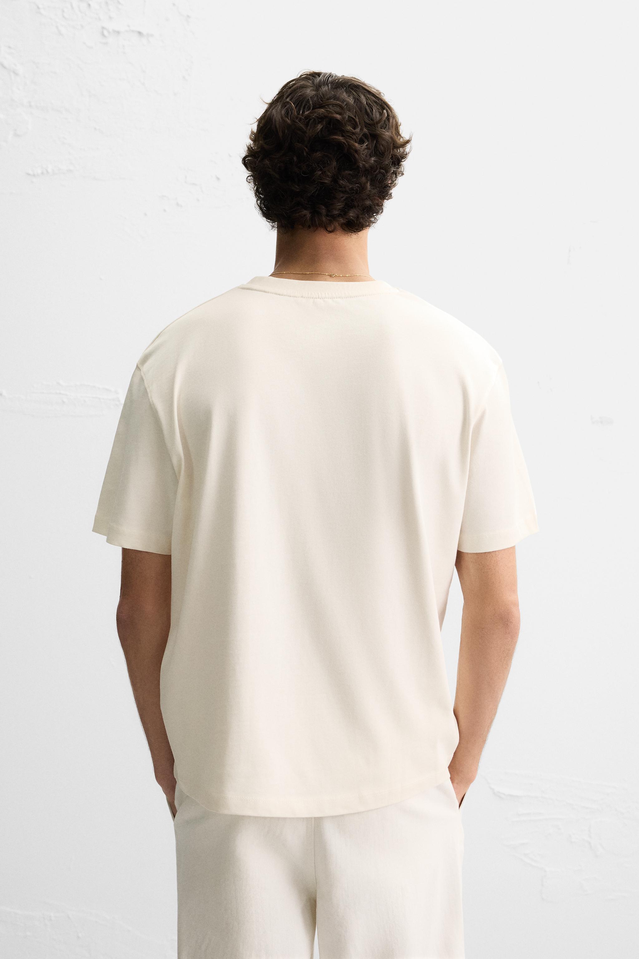 COMBINATION EMBROIDERY T-SHIRT