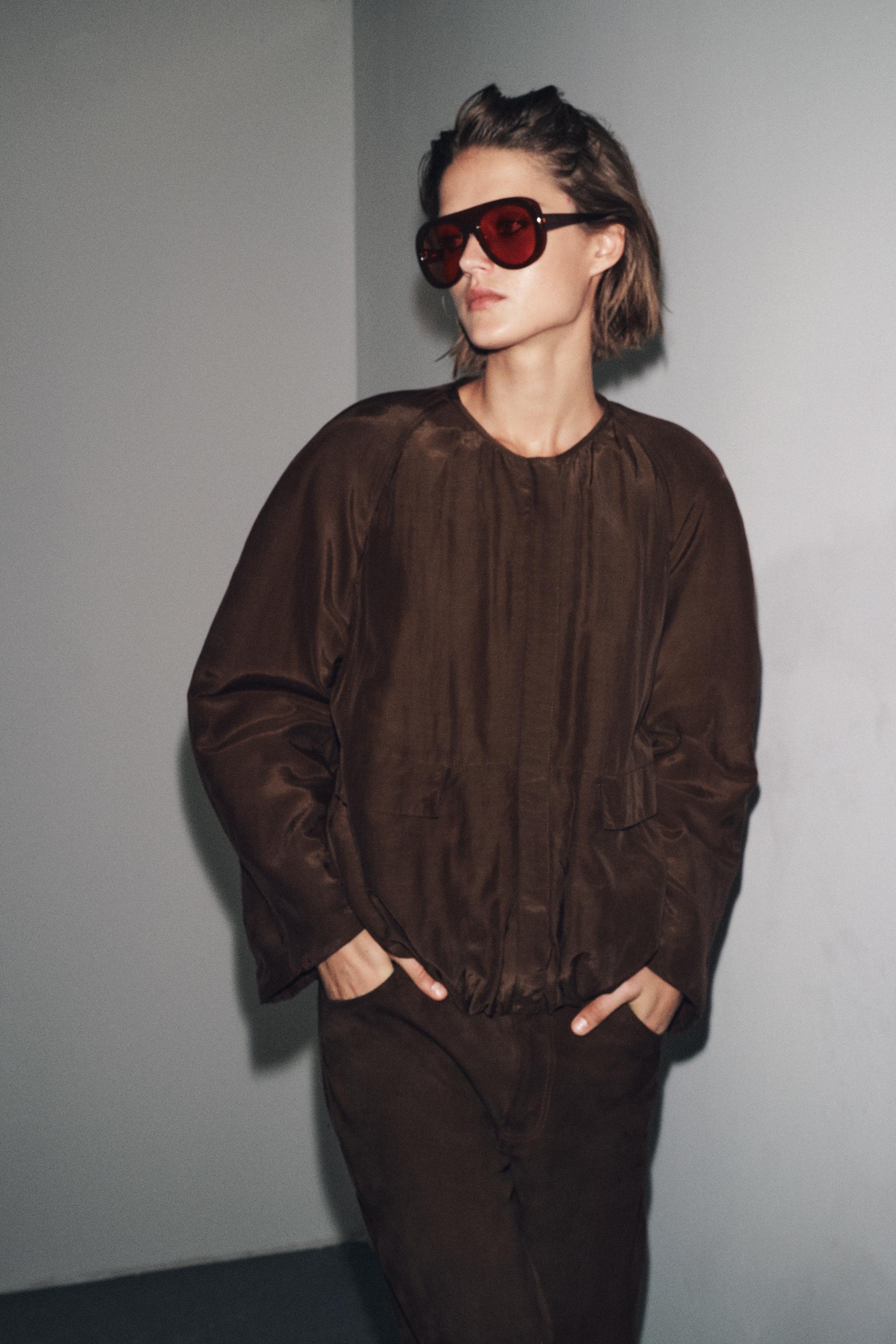 ZW COLLECTION POCKET PUFFER JACKET