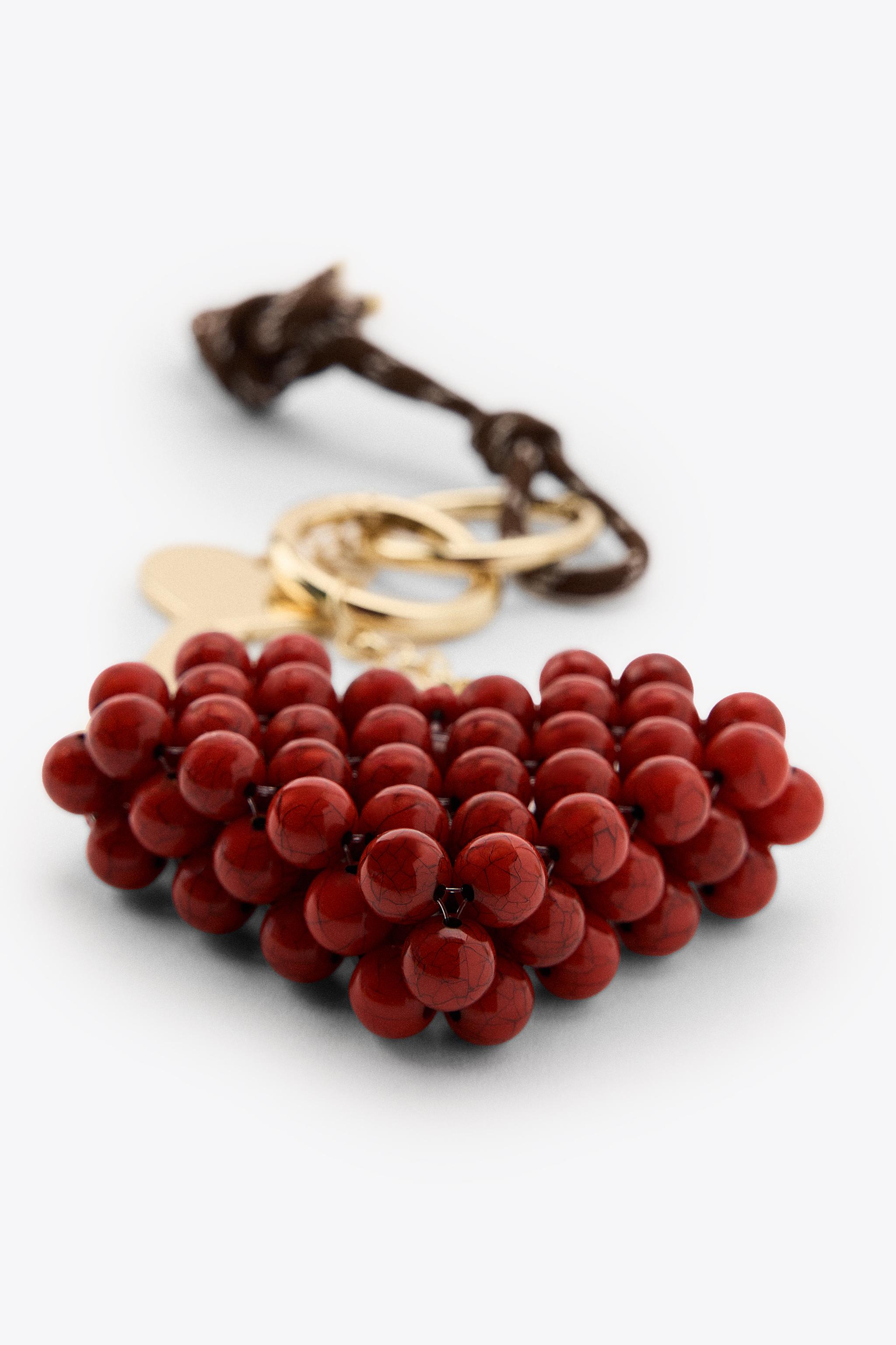 HEART MULTI-CHARM KEYCHAIN