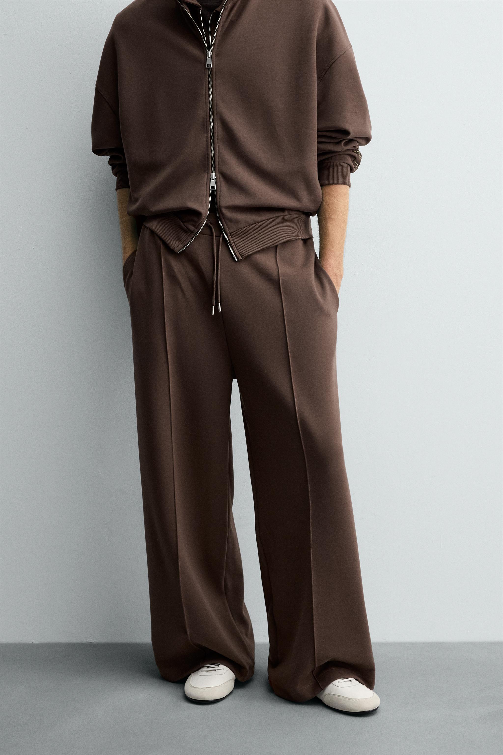 INTERLOCK PANTS WITH LABEL