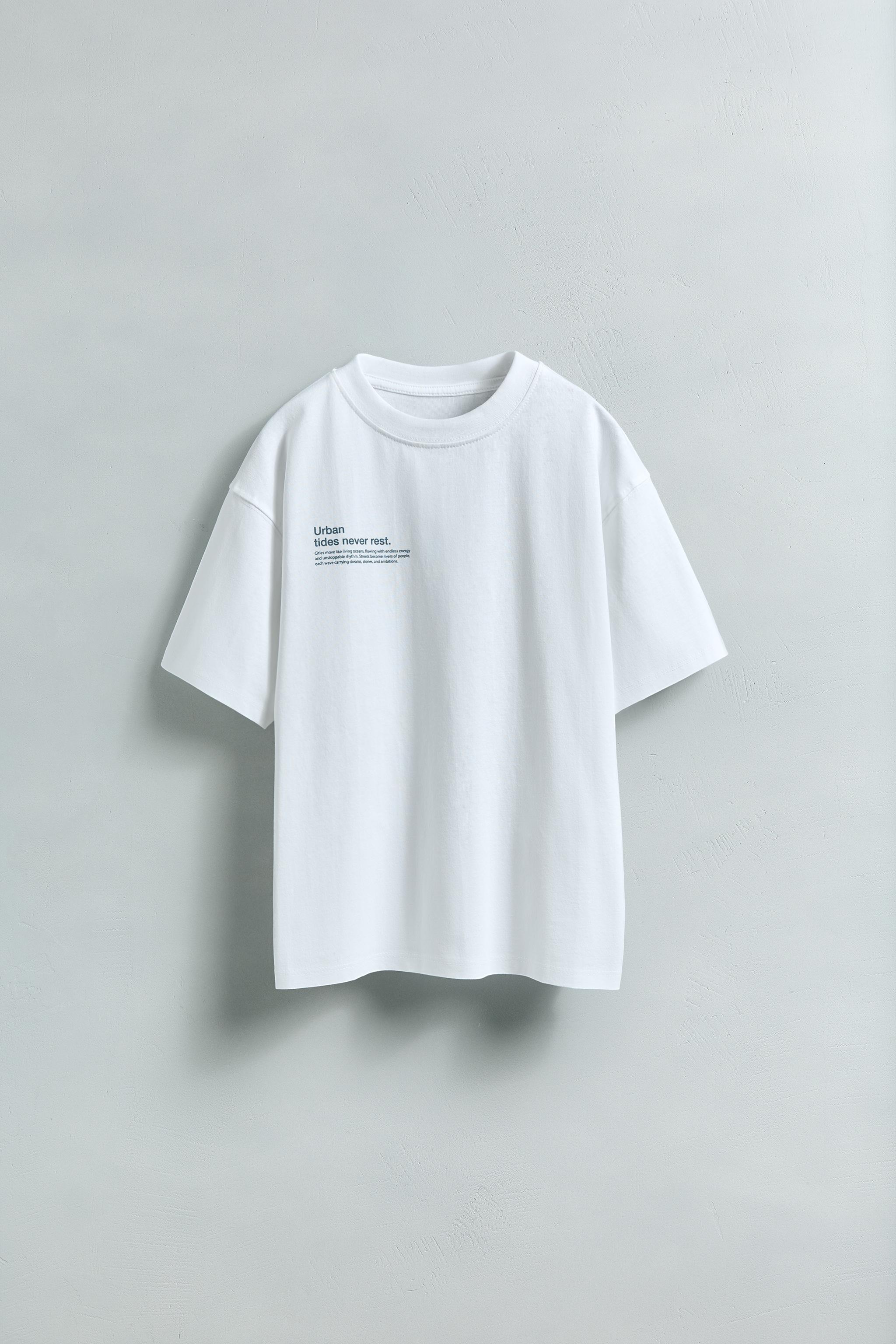 TEXT PRINT T-SHIRT