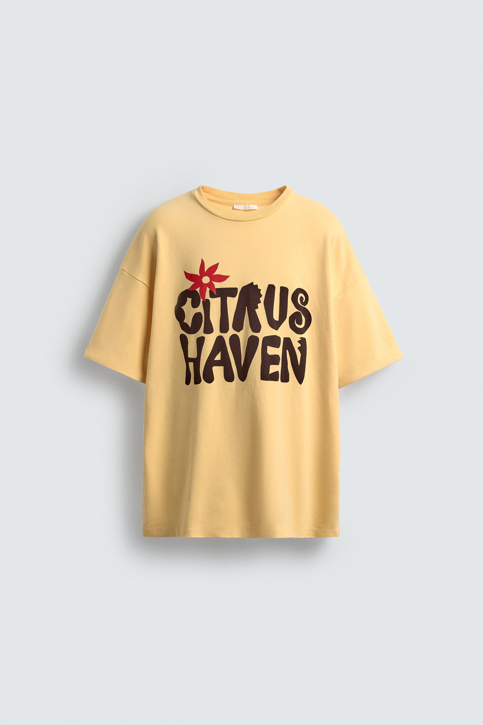 TEXT PRINT SWEATSHIRT