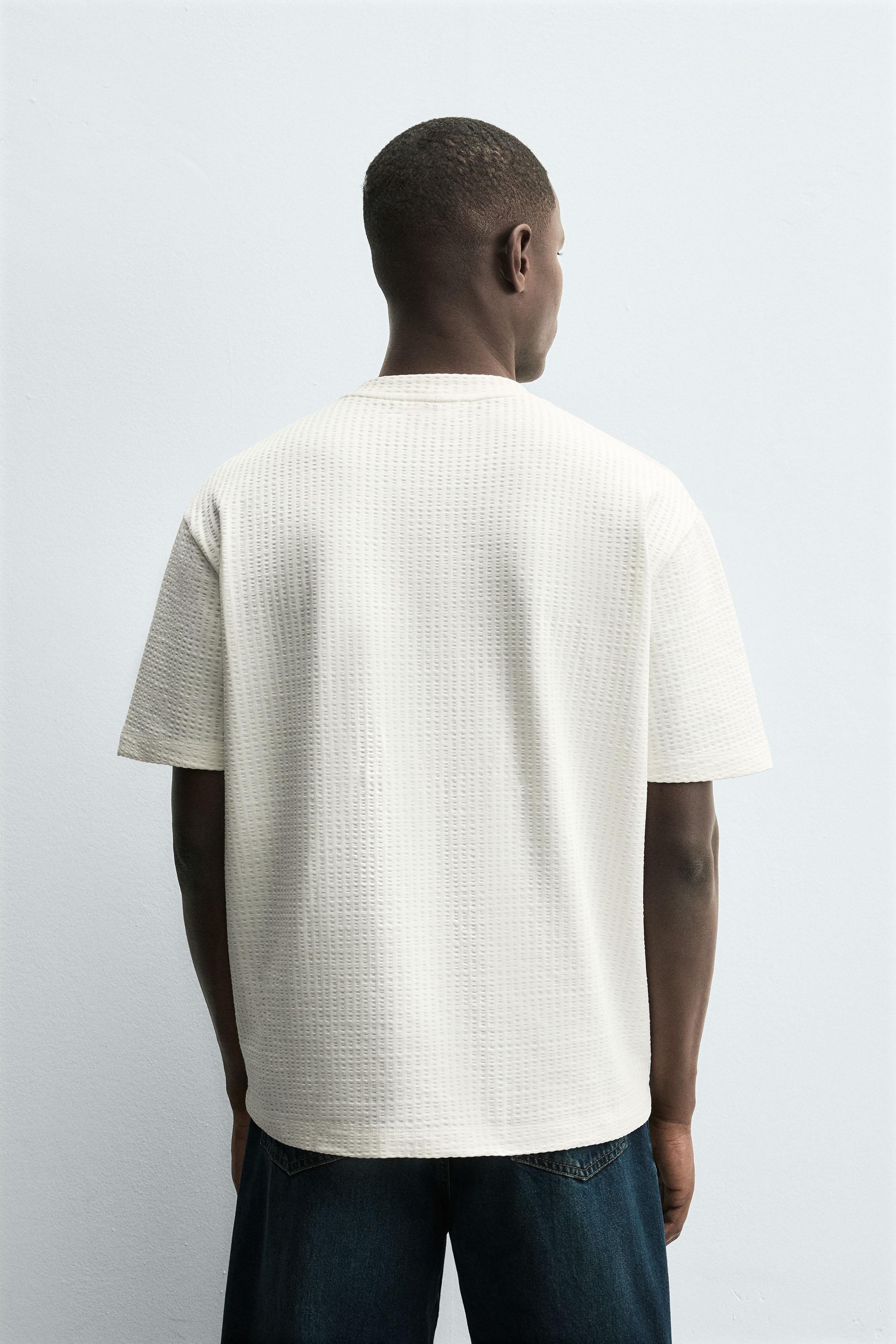 SEERSUCKER COMFORT T-SHIRT