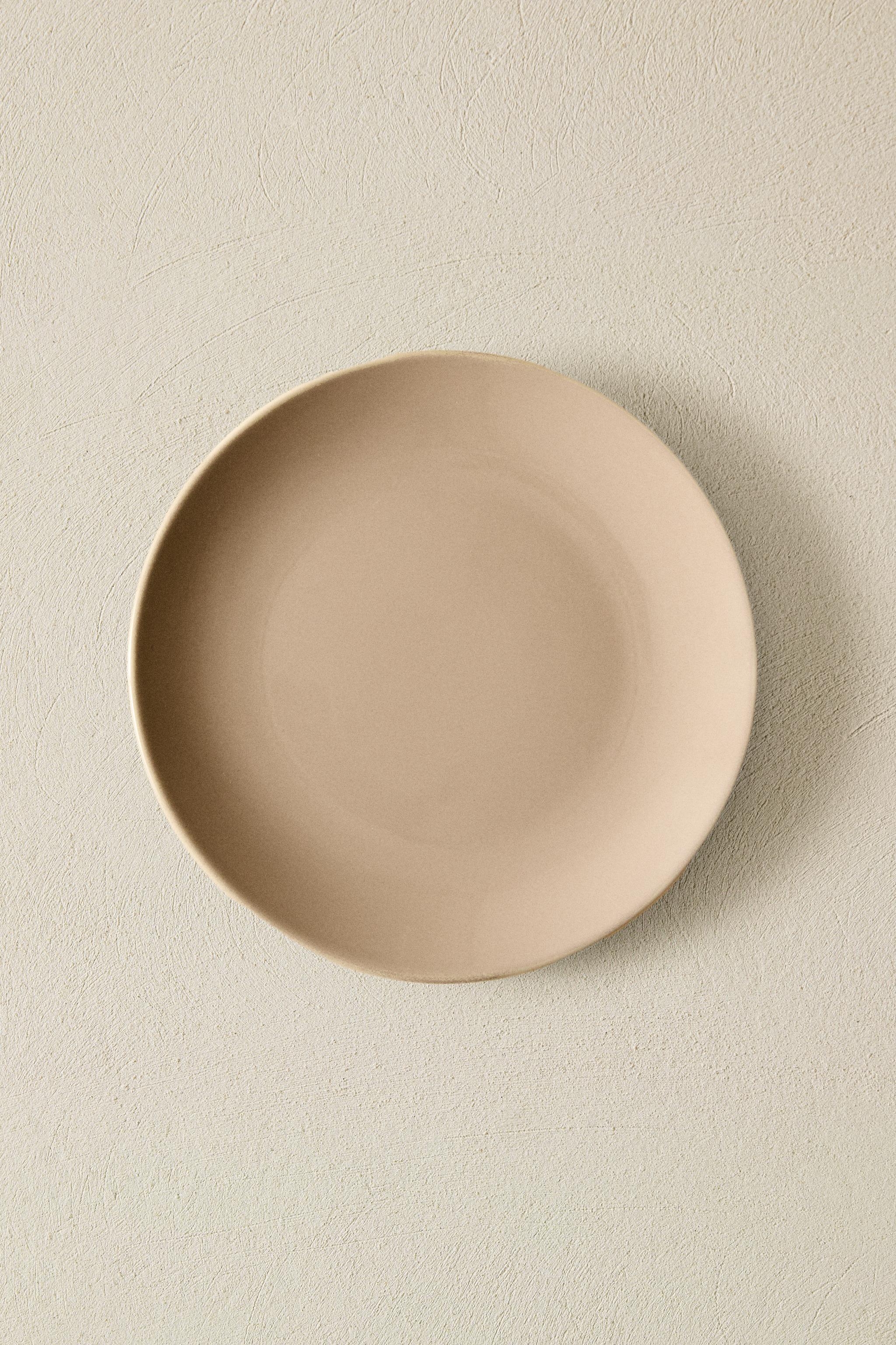 STONEWARE DESSERT PLATE