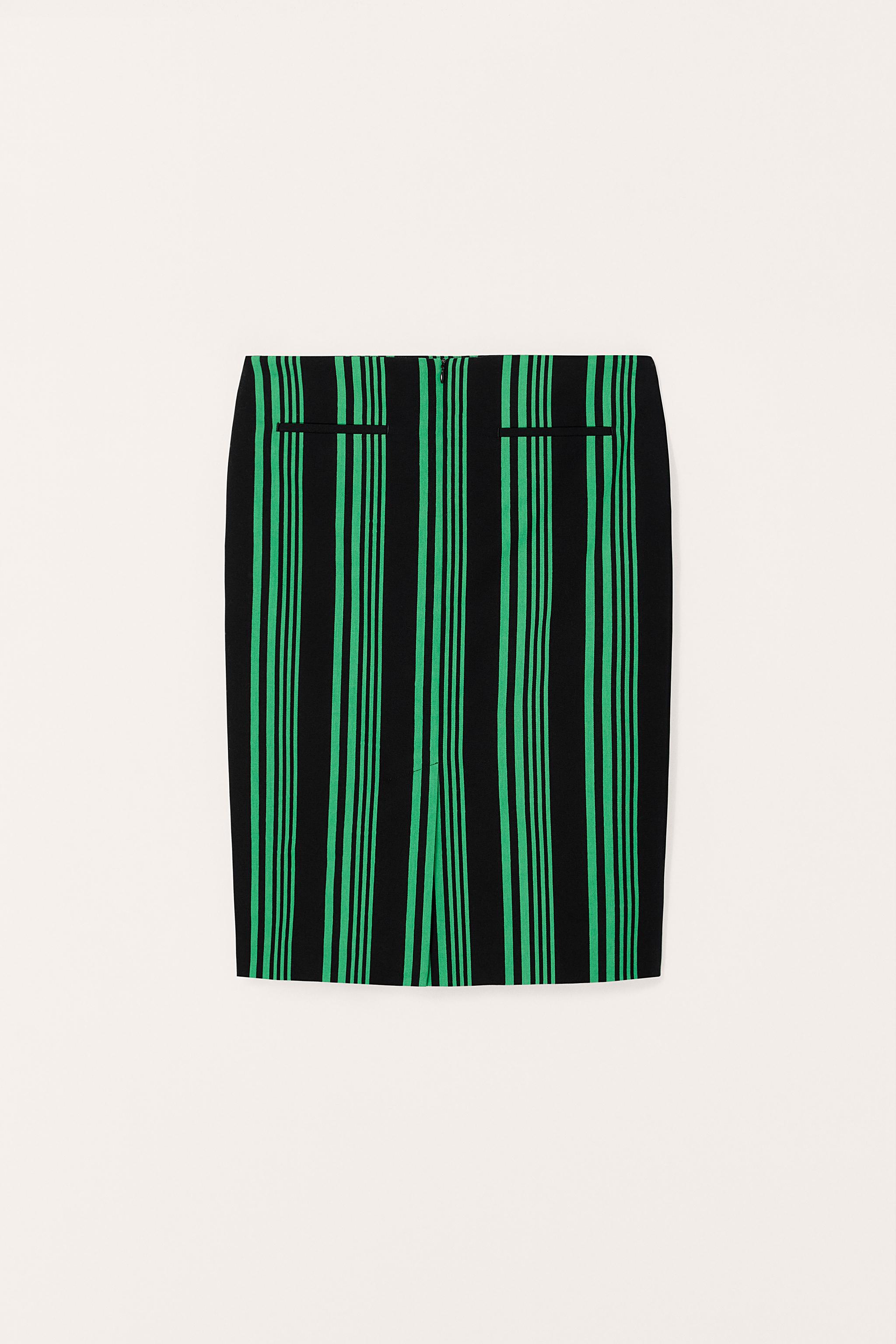 STRIPED STRAIGHT SKIRT LIMITED EDITION