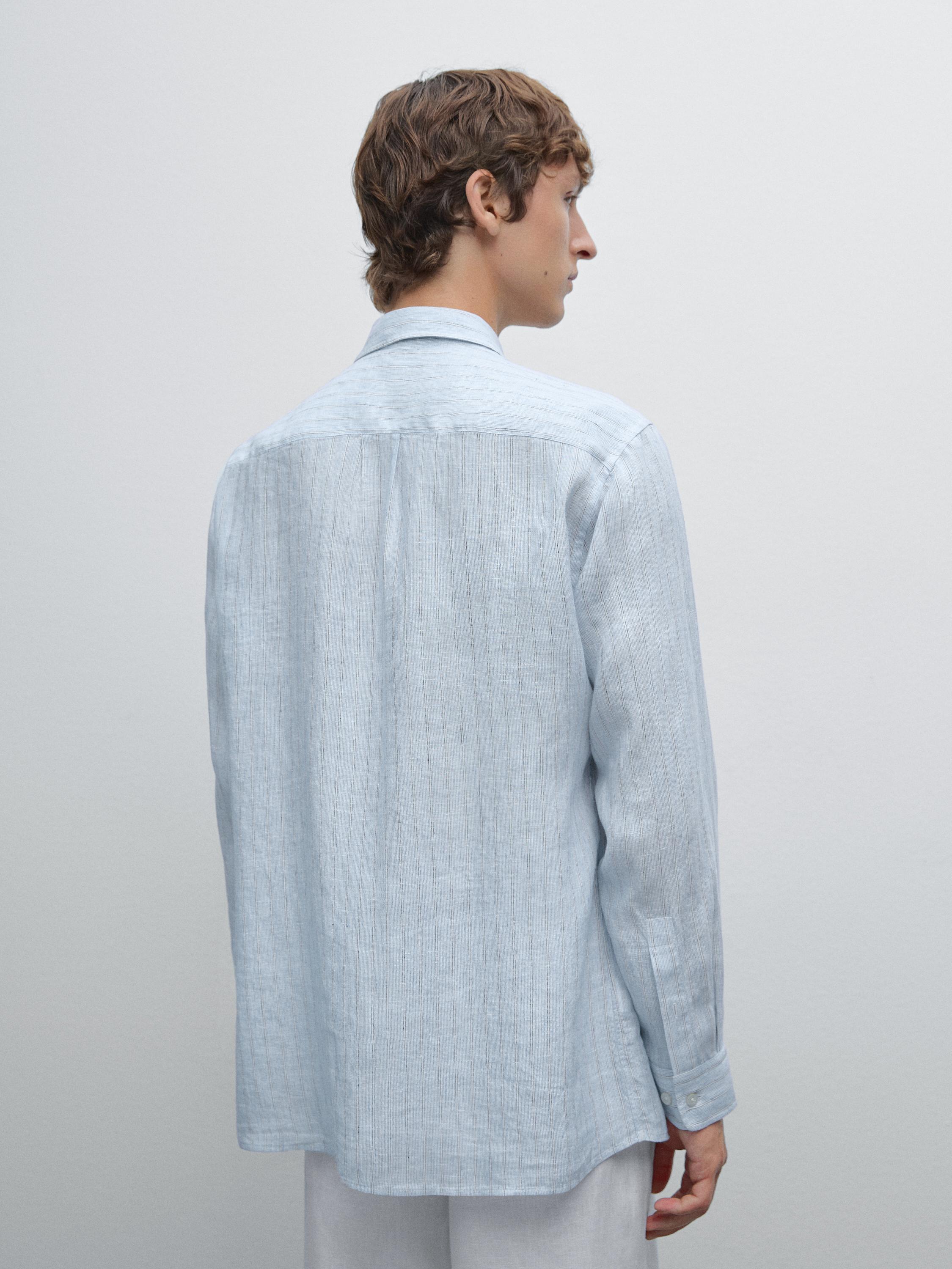 Regular fit striped shirt