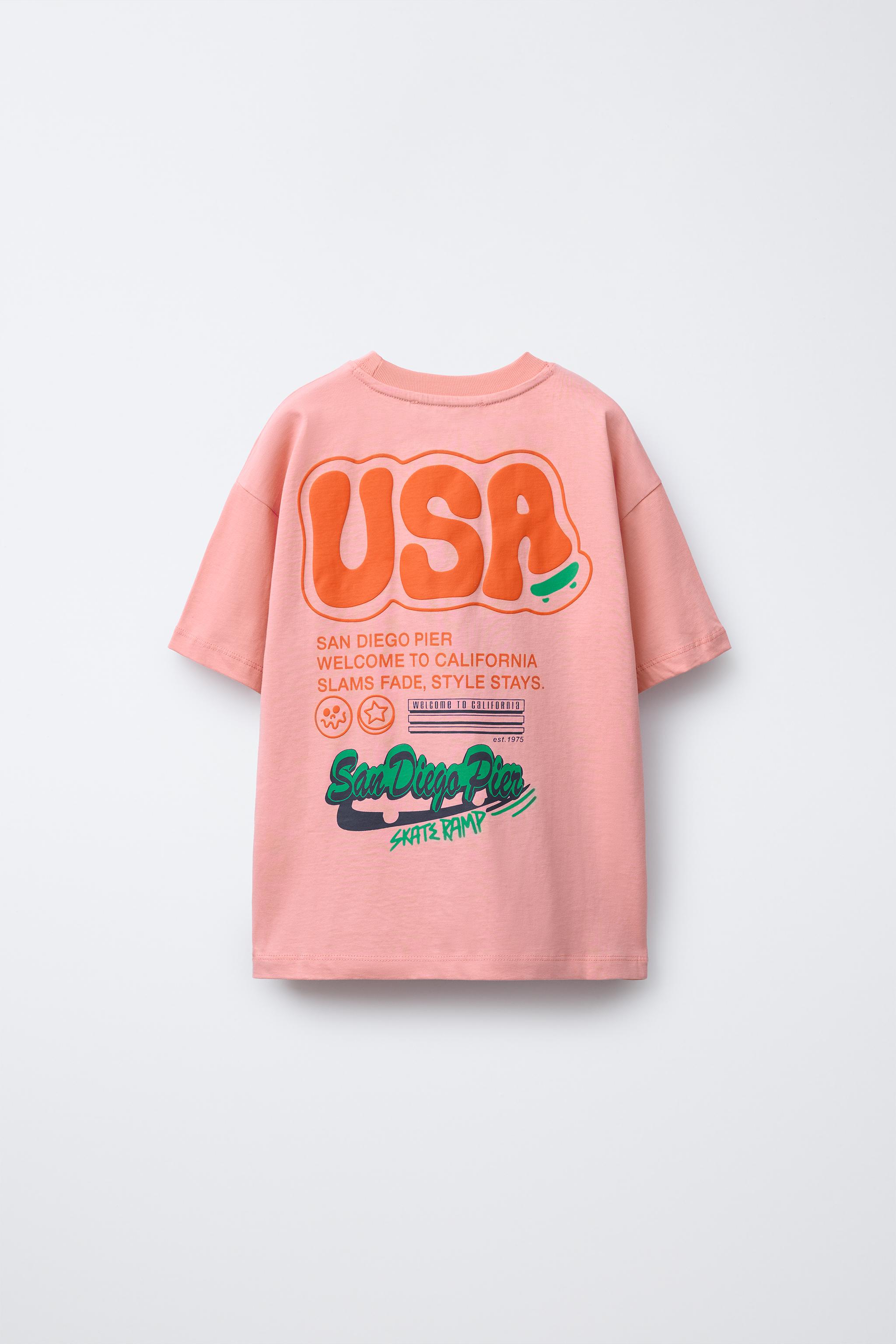 RAISED PRINT T-SHIRT