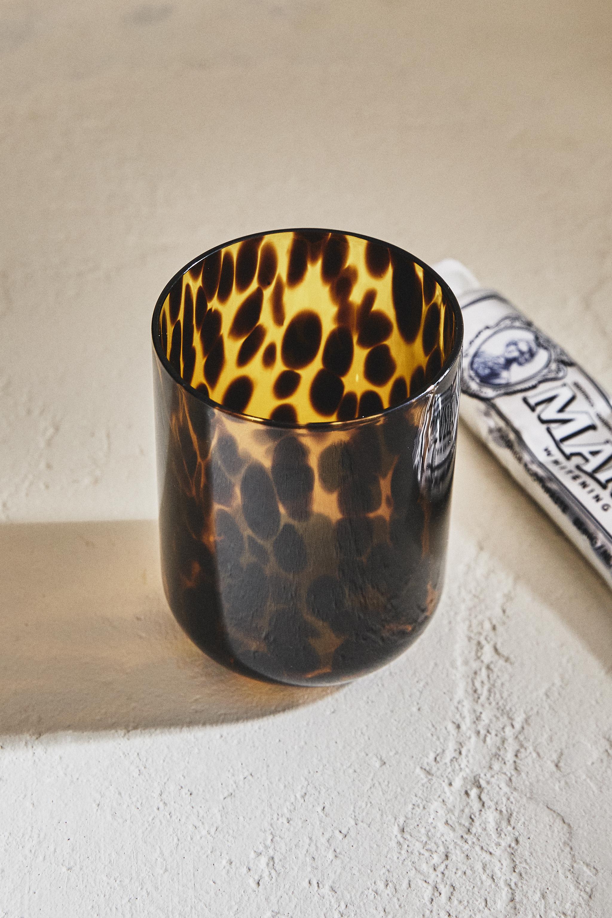 ANIMAL PRINT TOOTHBRUSH HOLDER