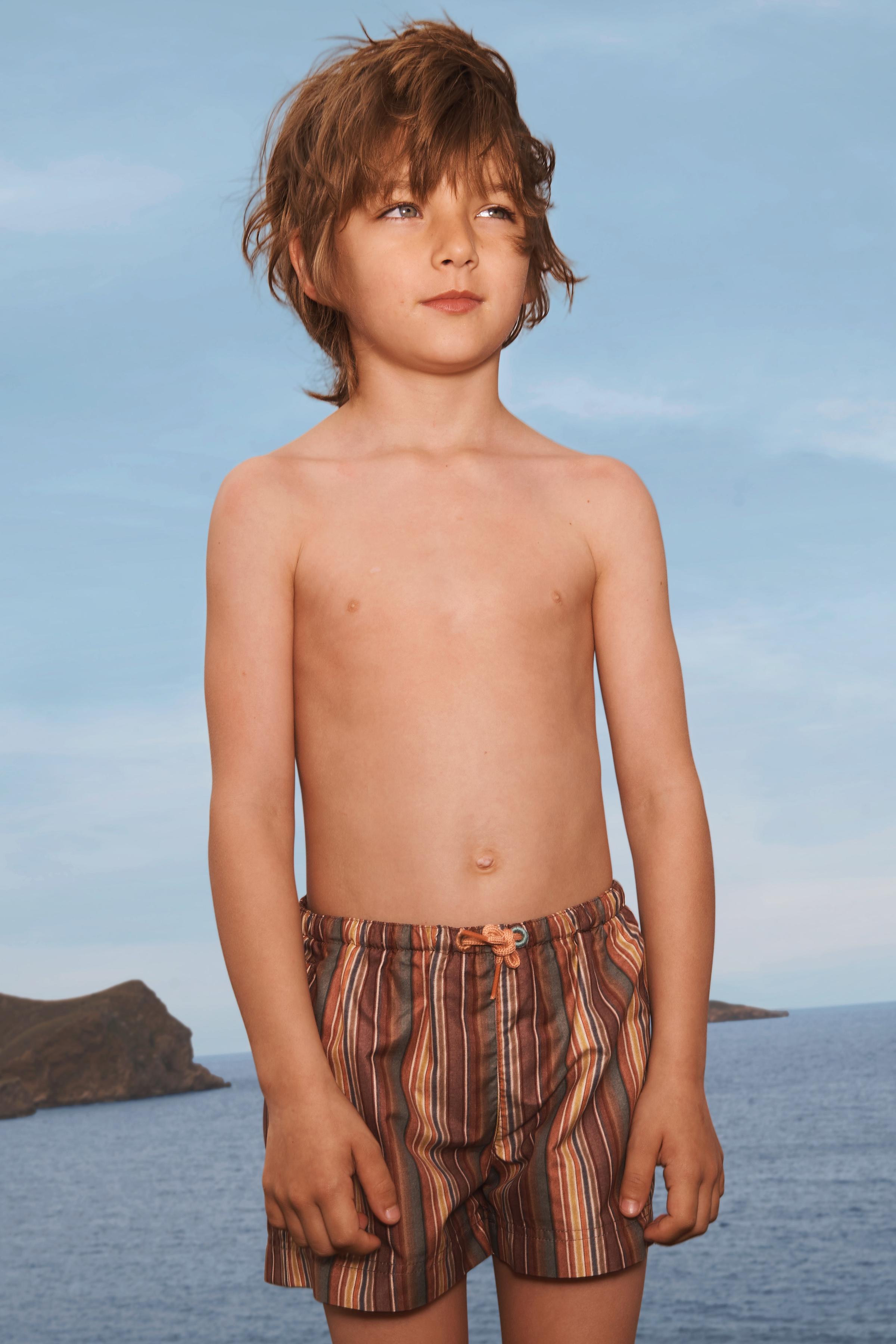 STRIPED SWIM SHORTS LIMITED EDITION