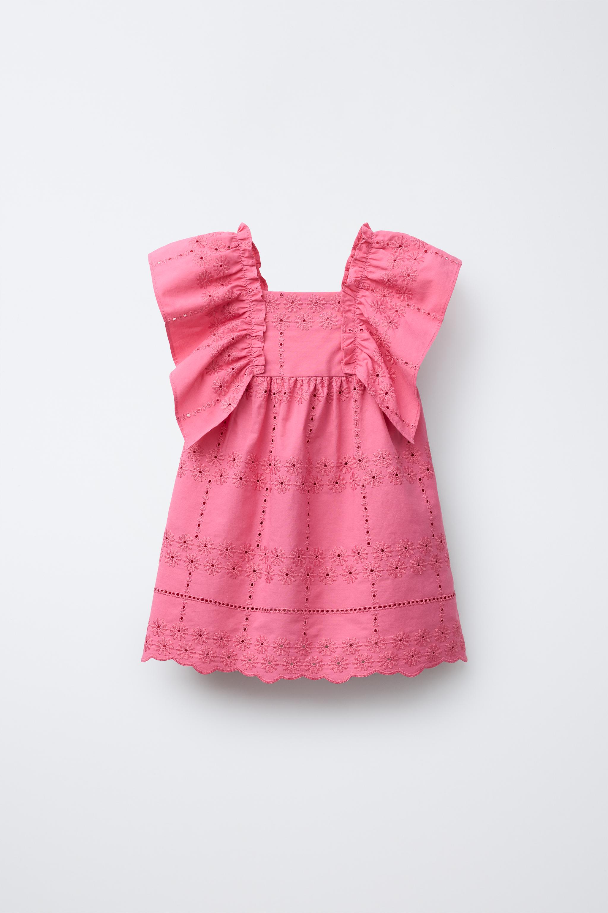 EMBROIDERED FLORAL DRESS