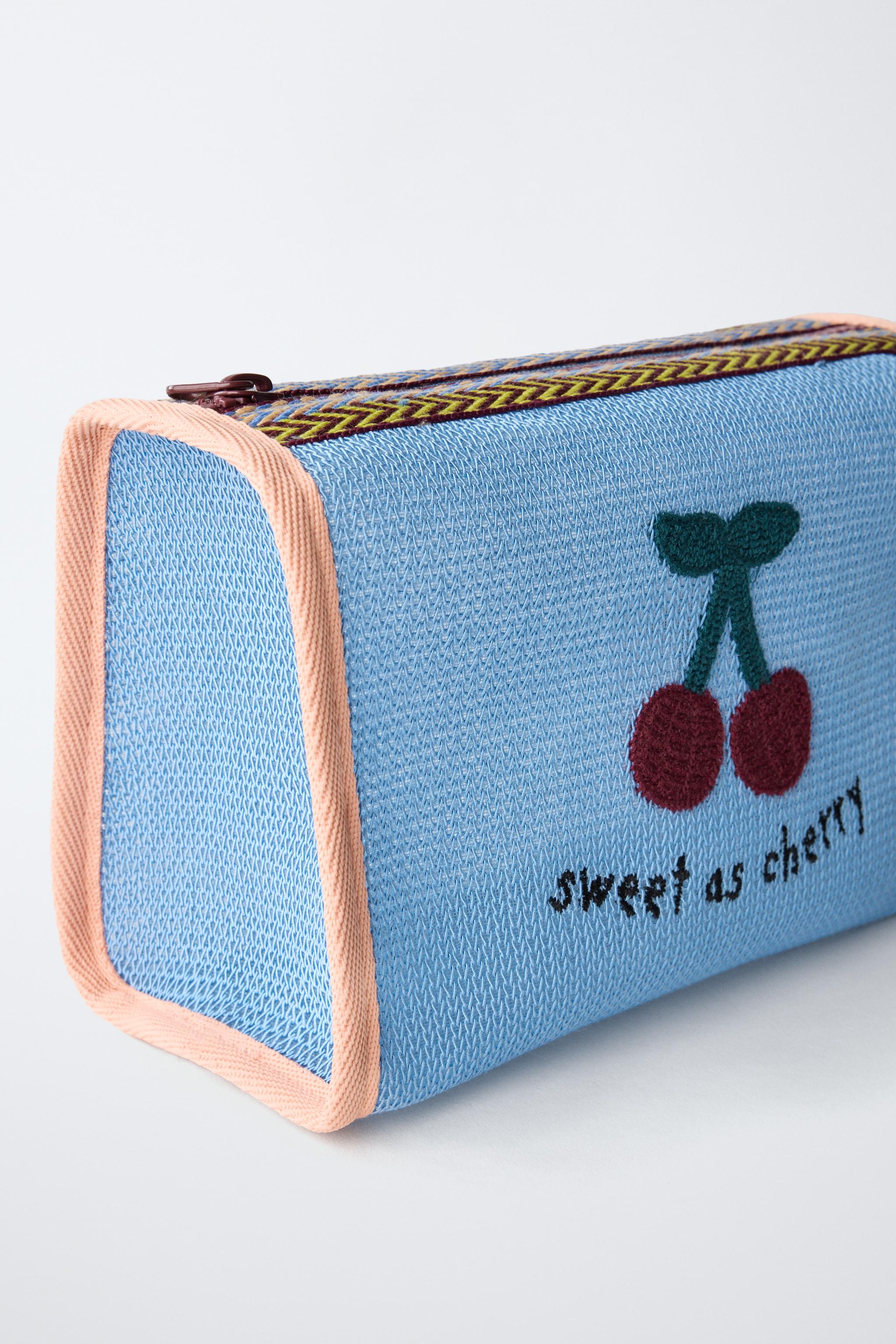 CHERRY TOILETRY BAG