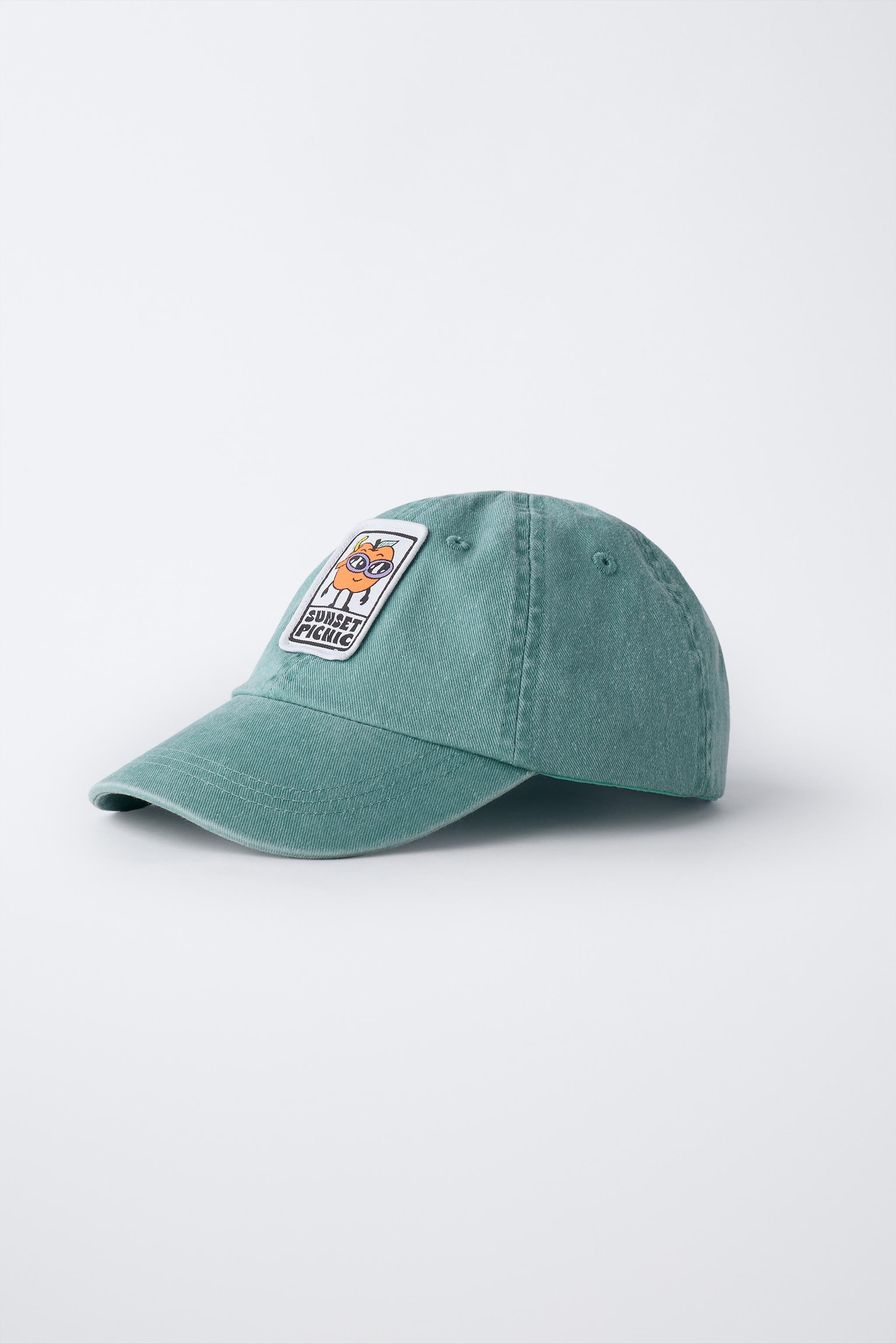 WASHED EFFECT PATCH CAP