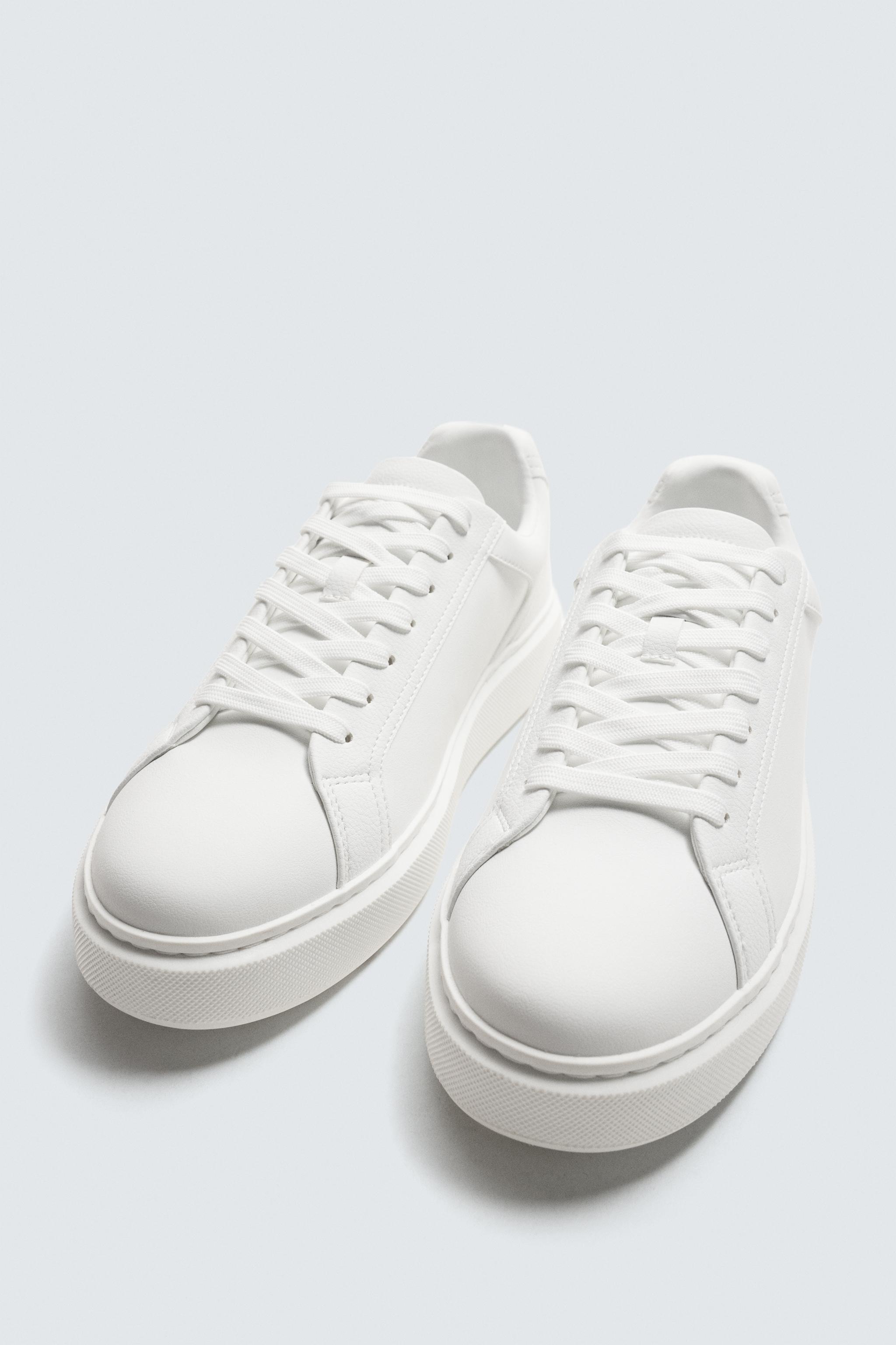 MONOCHROME THICK-SOLED SNEAKERS