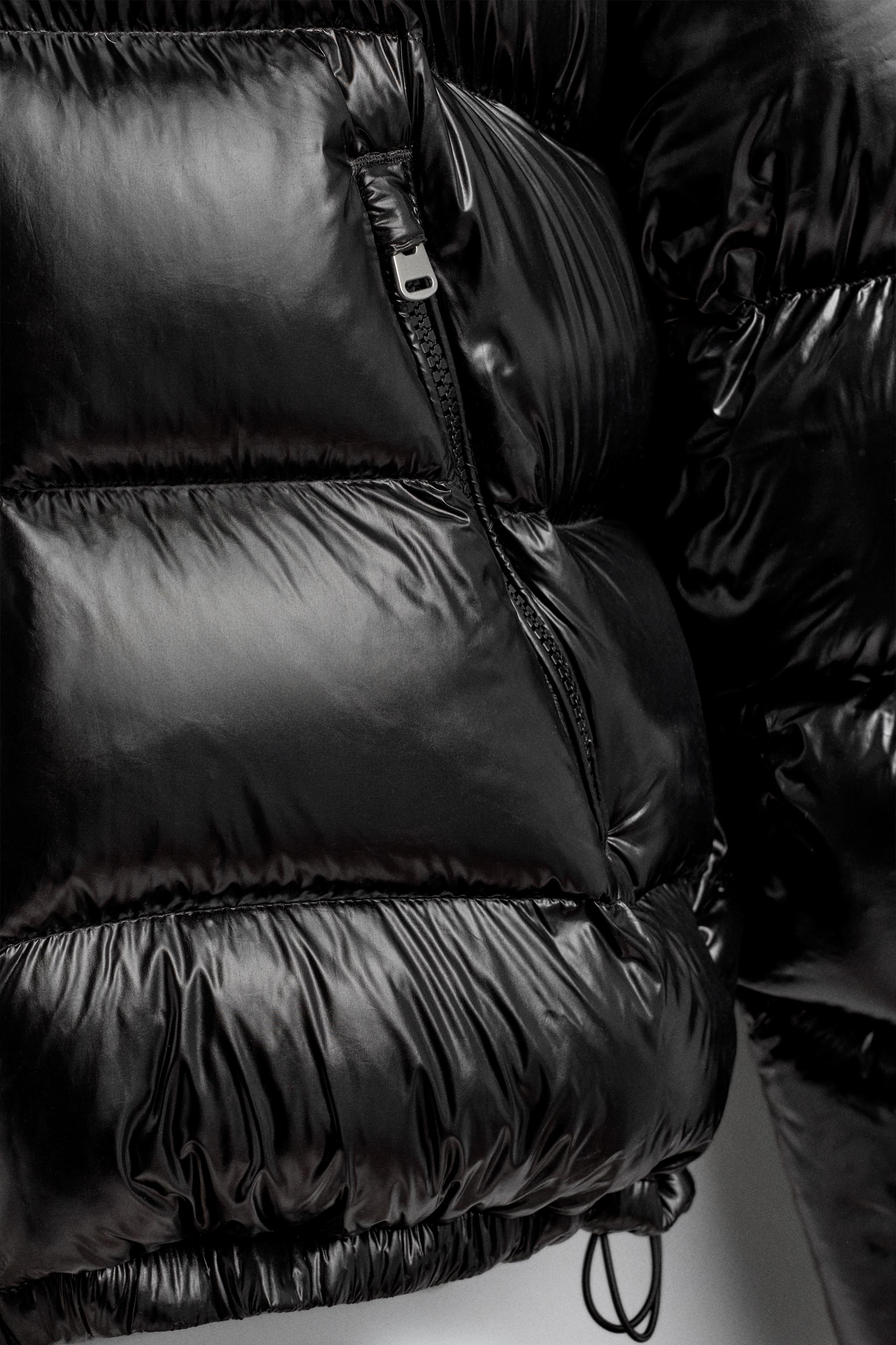 100% FEATHER WATER REPELLENT PUFFER JACKET