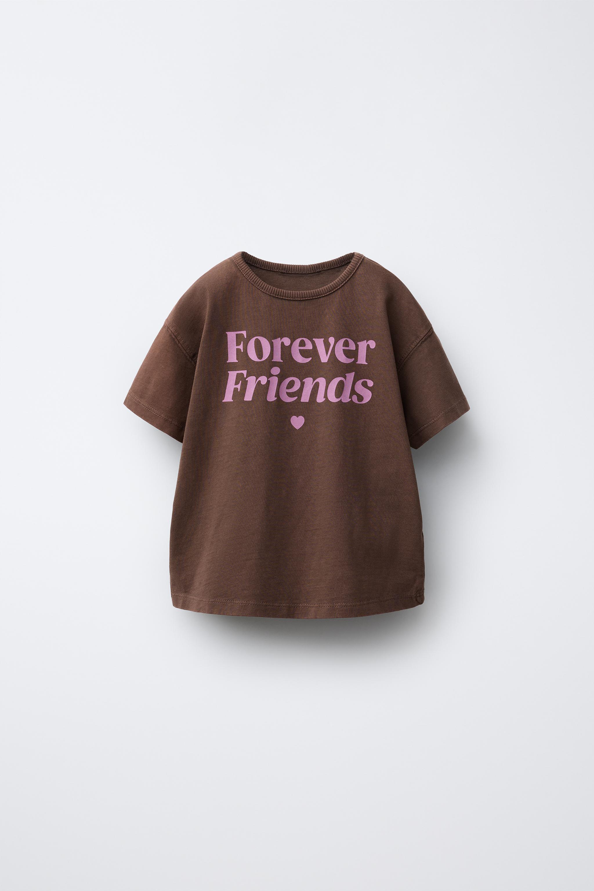 WASHED EFFECT TEXT T-SHIRT