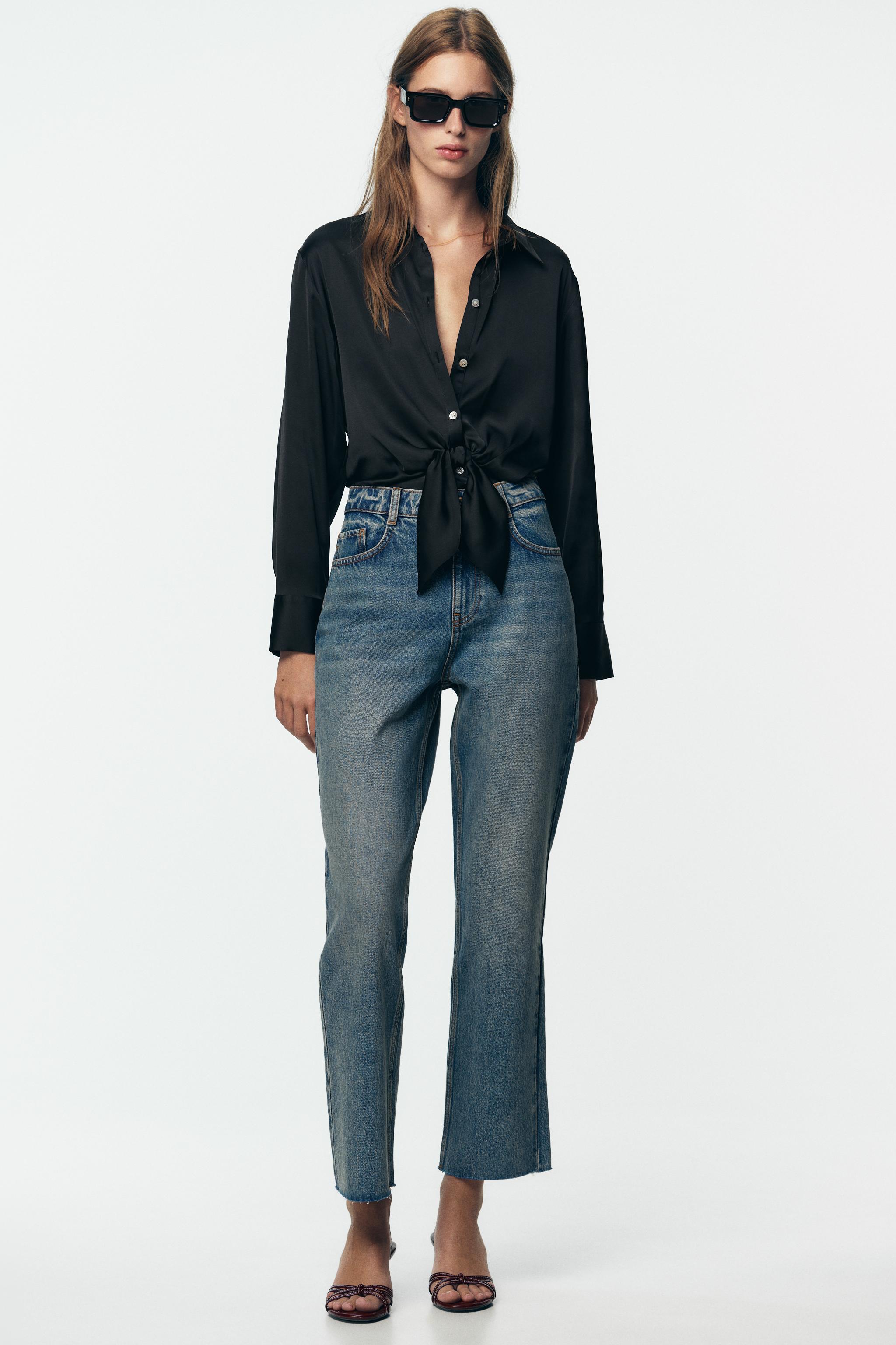 Z.02 STRAIGHT HIGH WAIST ANKLE JEANS