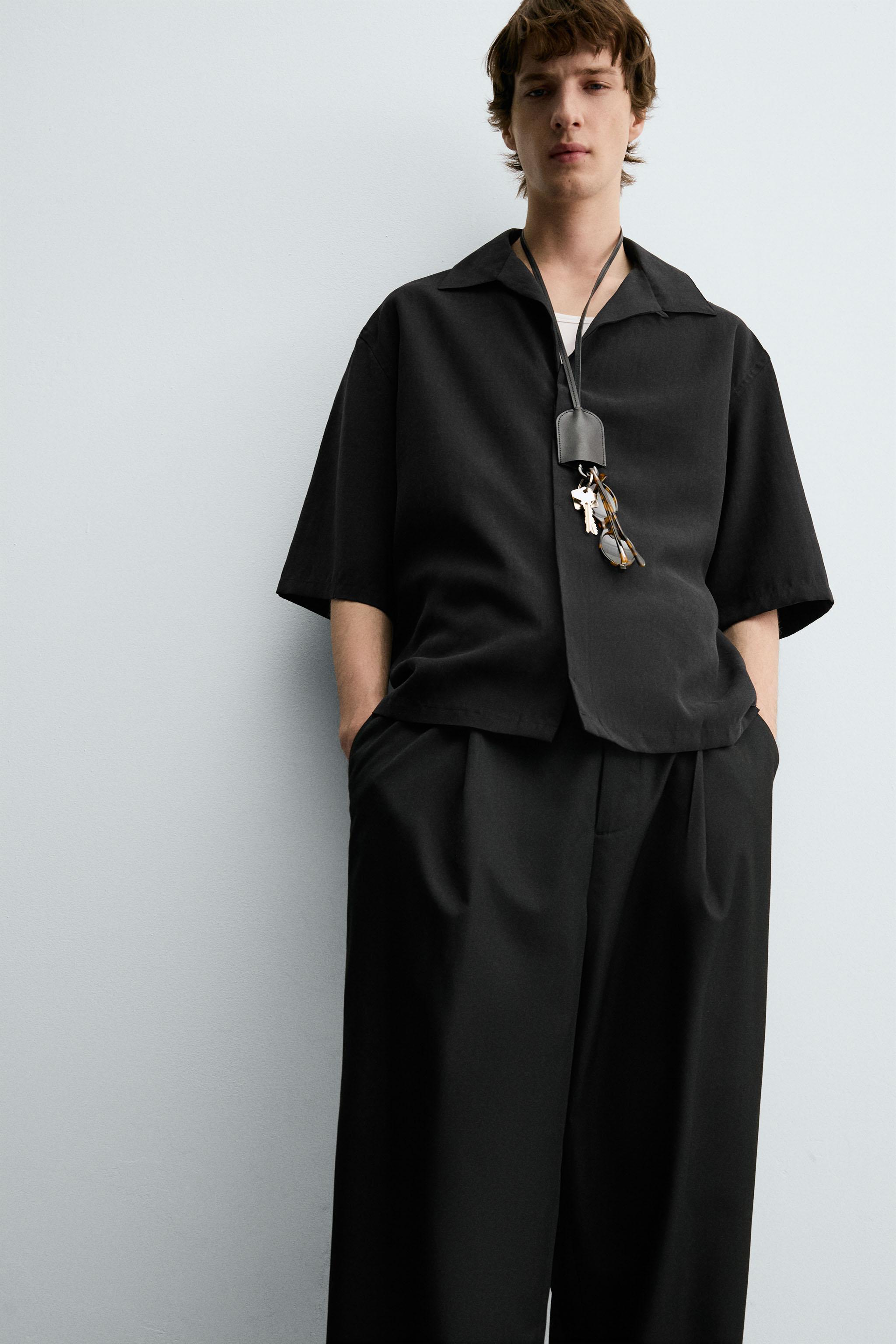 RELAXED FIT FLOWY SHIRT