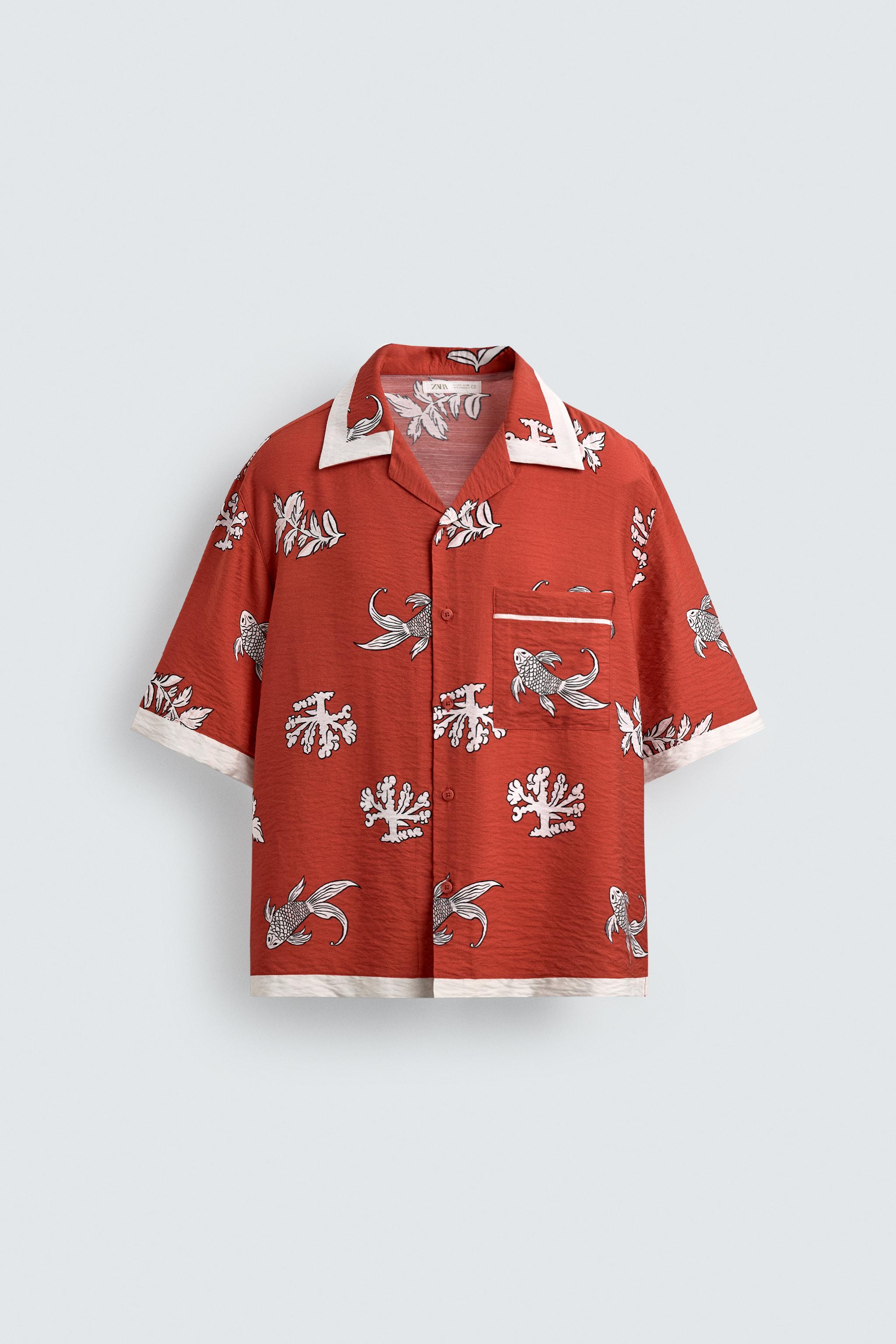 CARP PRINT SHIRT