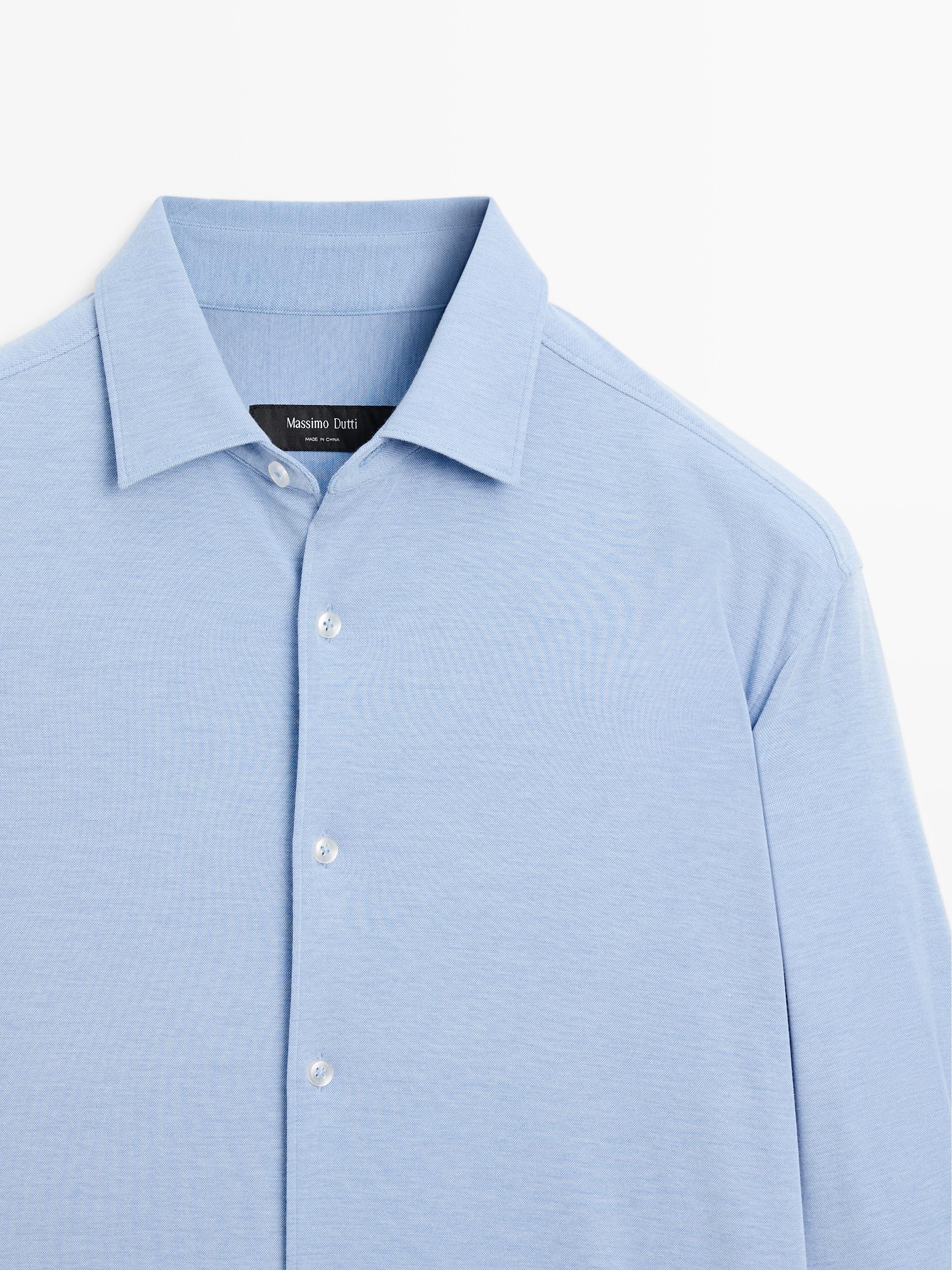 Slim fit stretch shirt