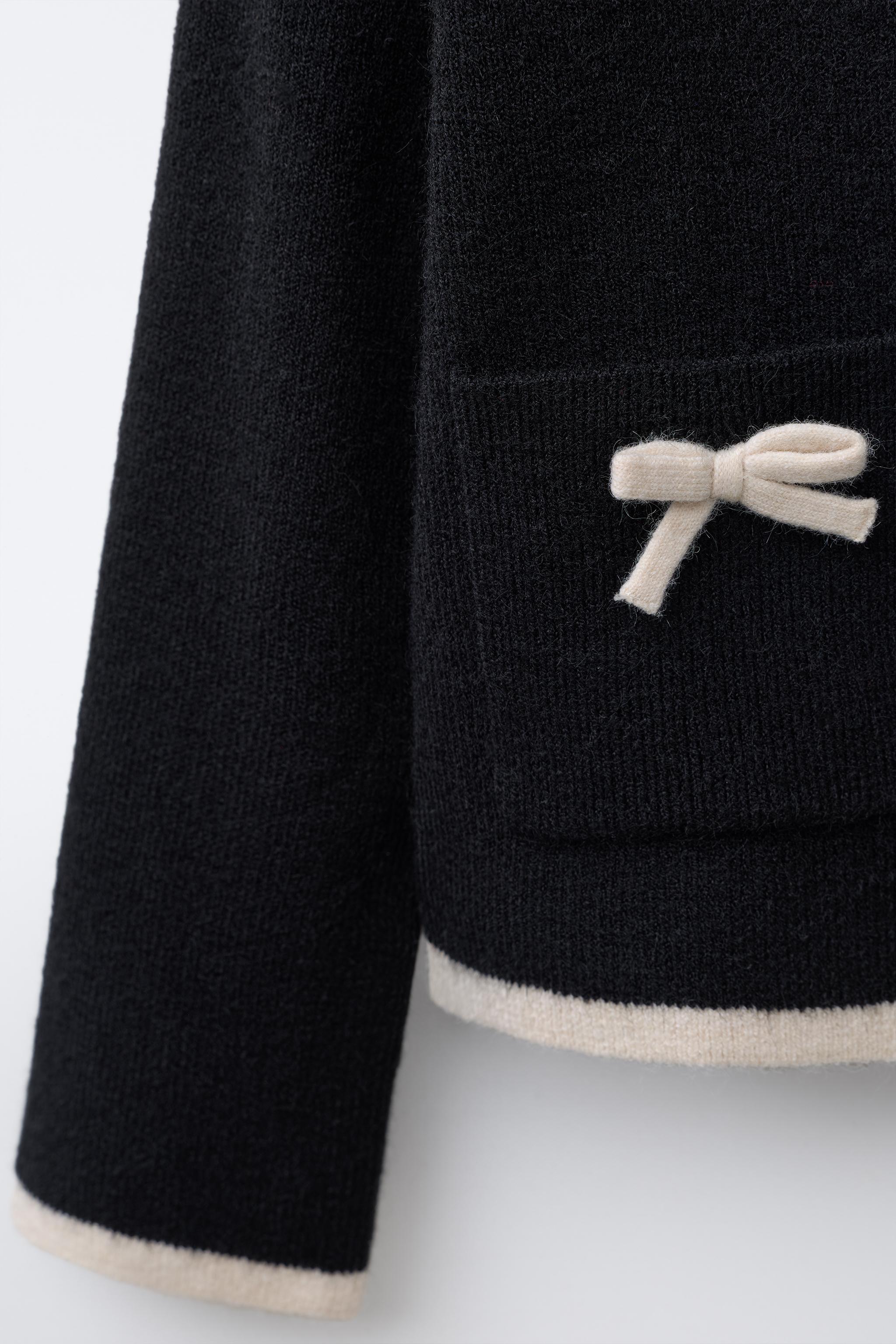 BOW CARDIGAN
