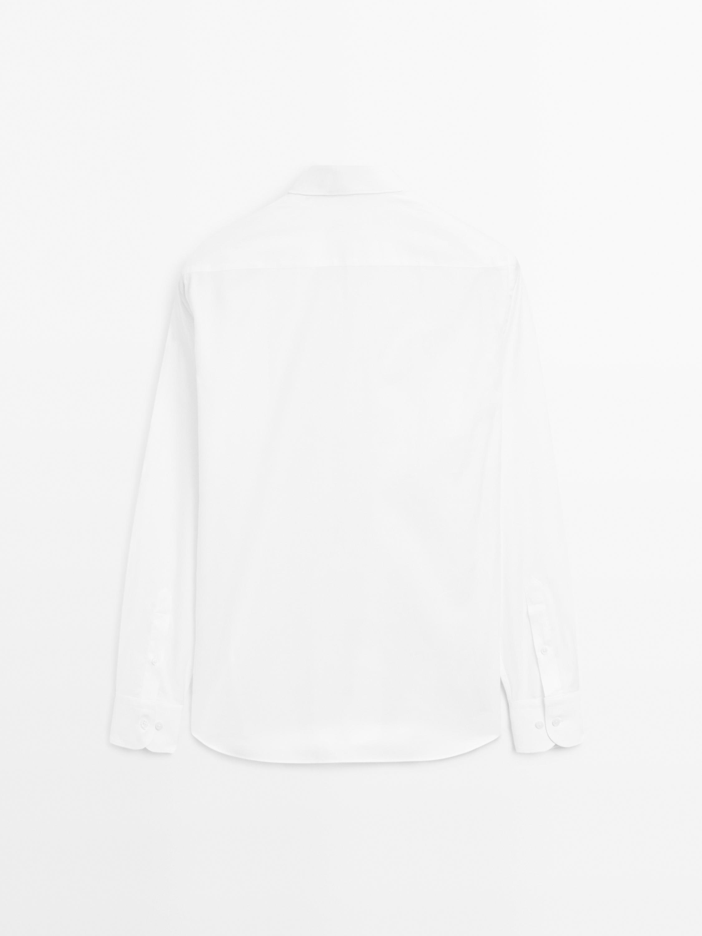 Regular-fit 100% cotton shirt