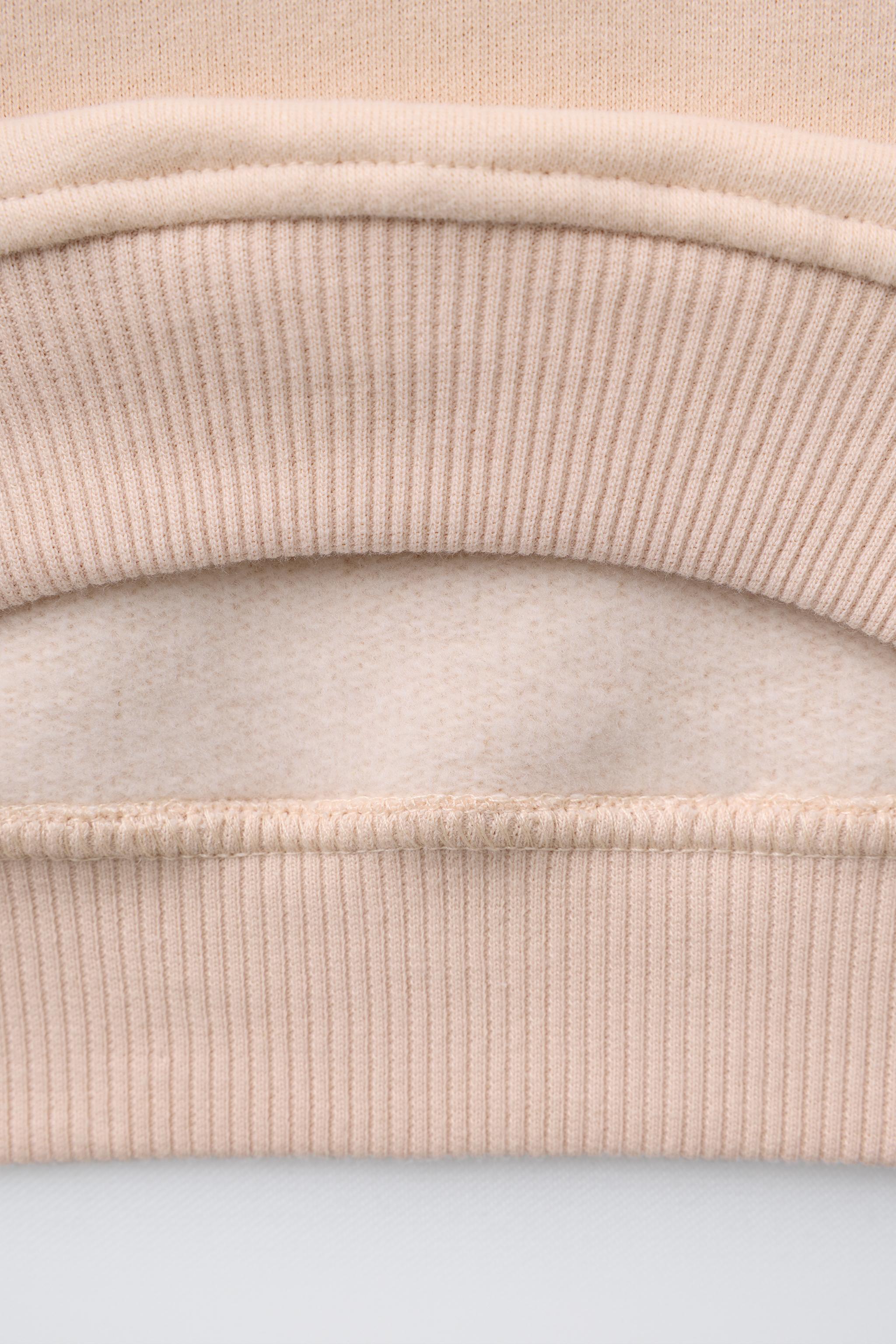 COMBINATION COLLAR SWEATSHIRT