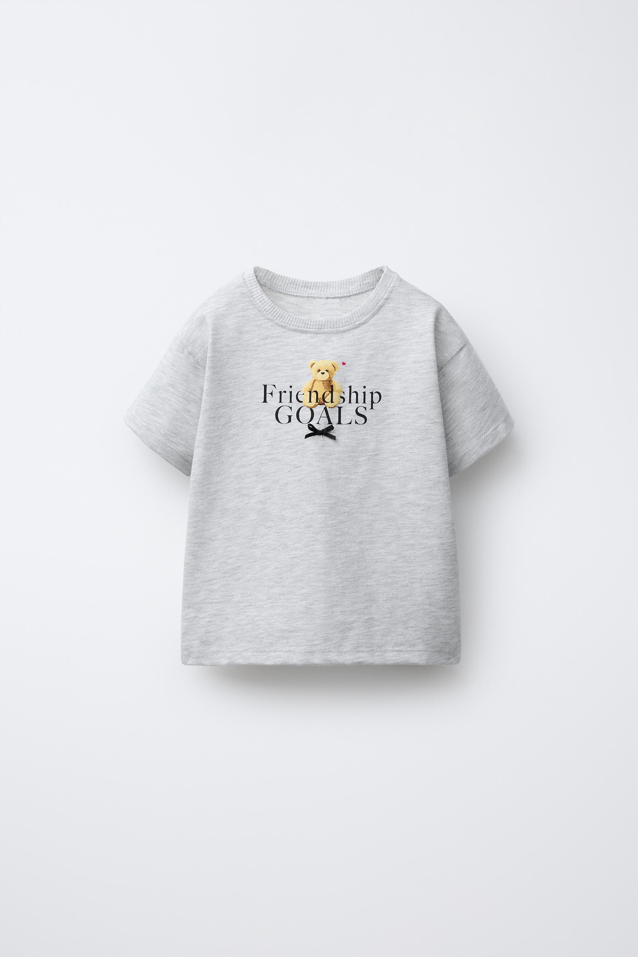 ANIMAL T-SHIRT WITH BOW