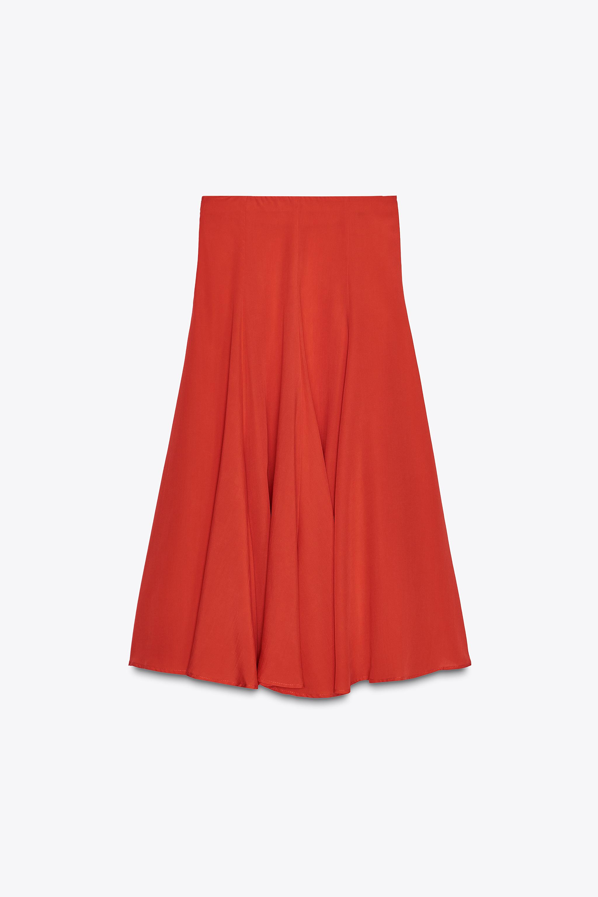 FLARED LONG SKIRT