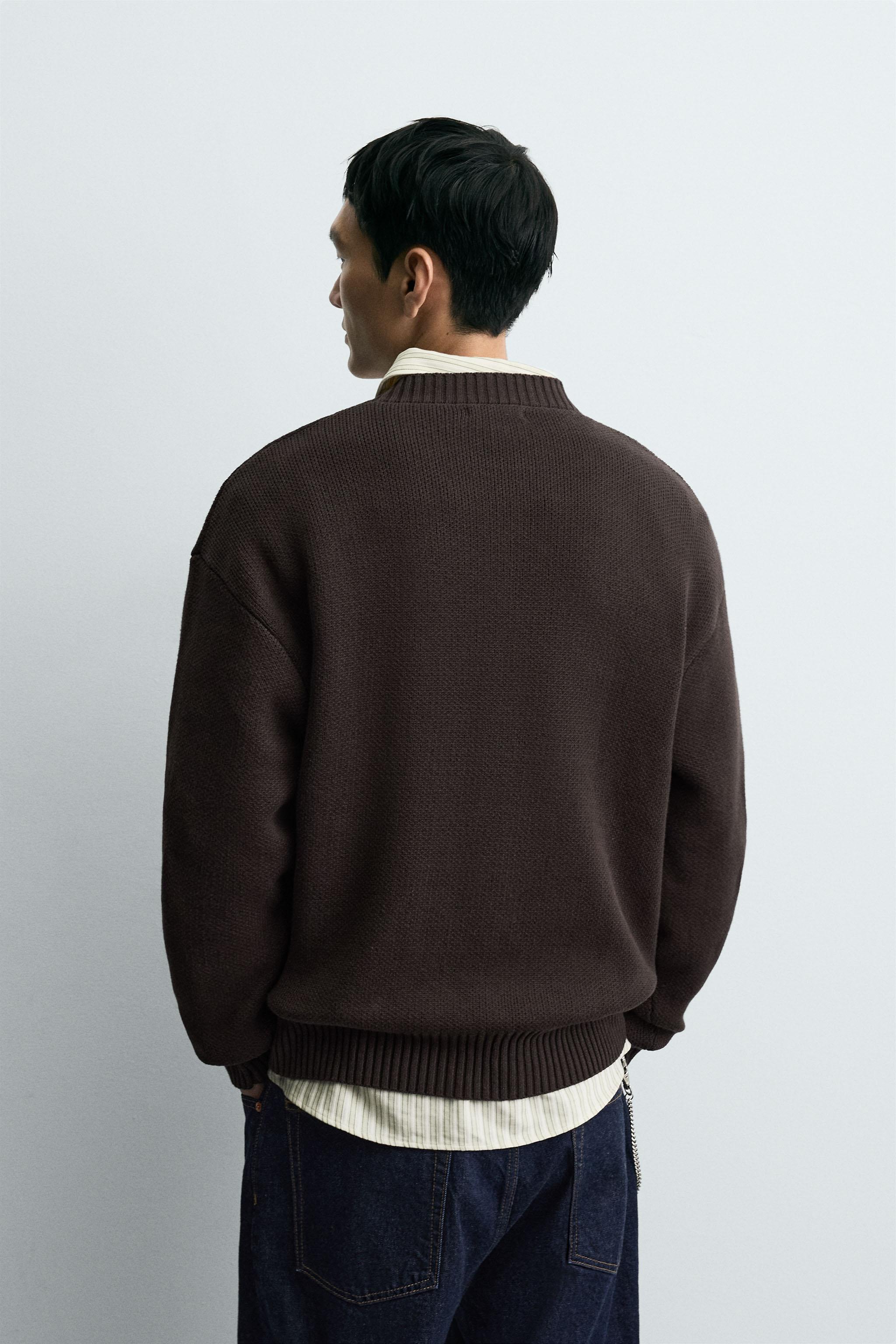 COTTON TEXTURE SWEATER