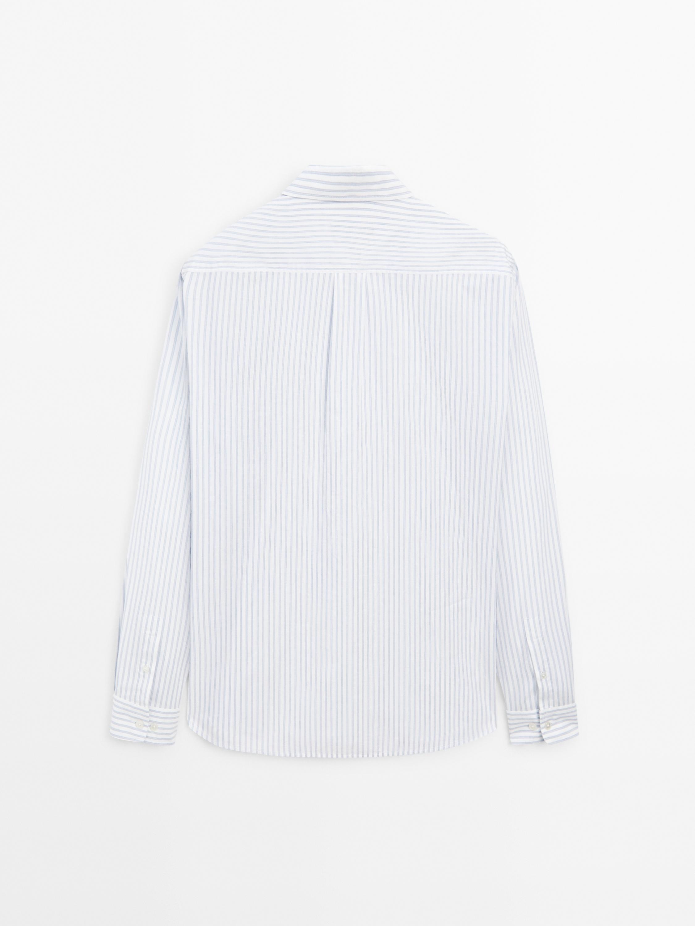 Regular fit striped shirt