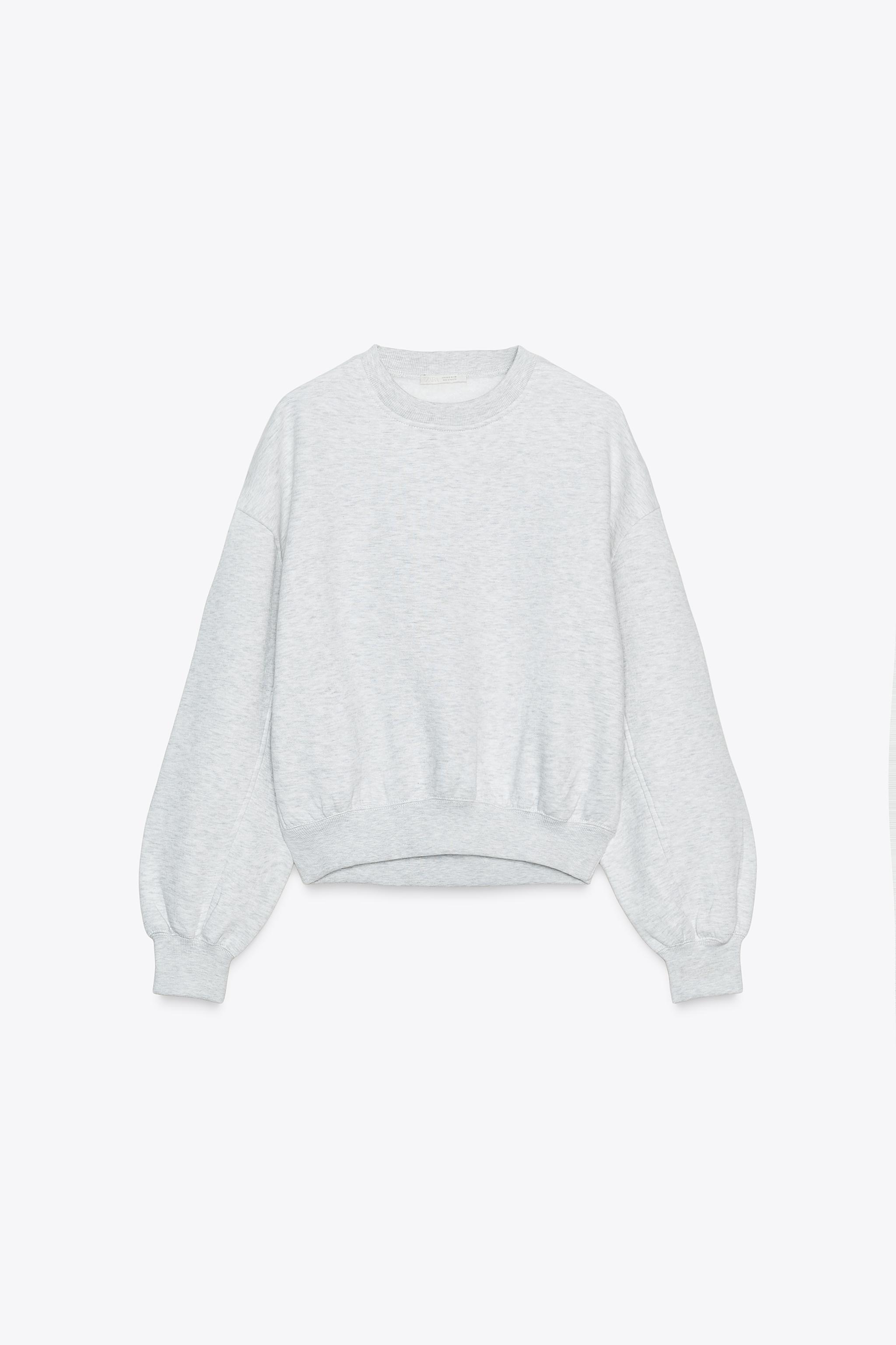 BASIC PLUSH SWEATSHIRT