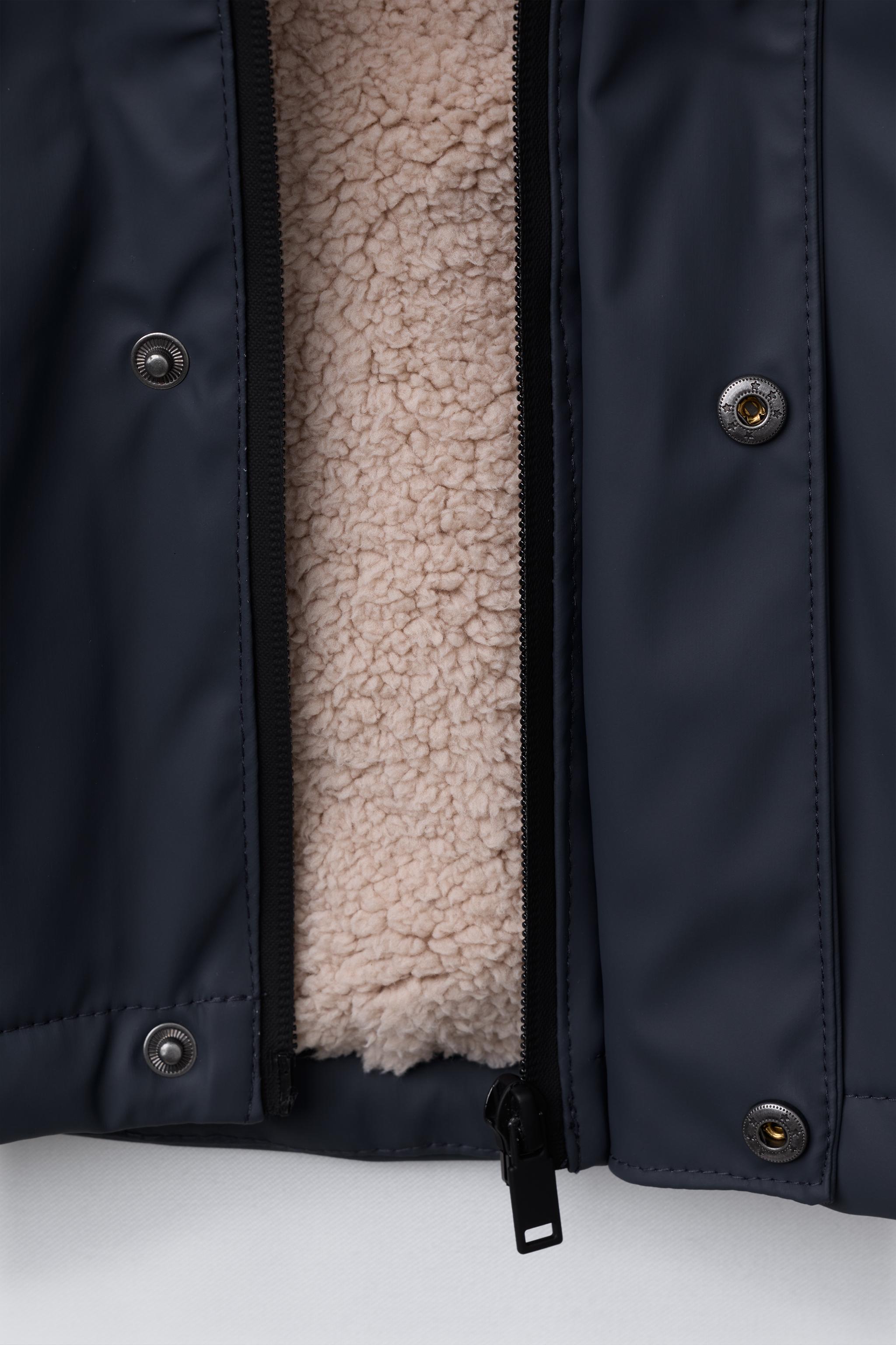 WATER REPELLENT COATED SHERPA JACKET