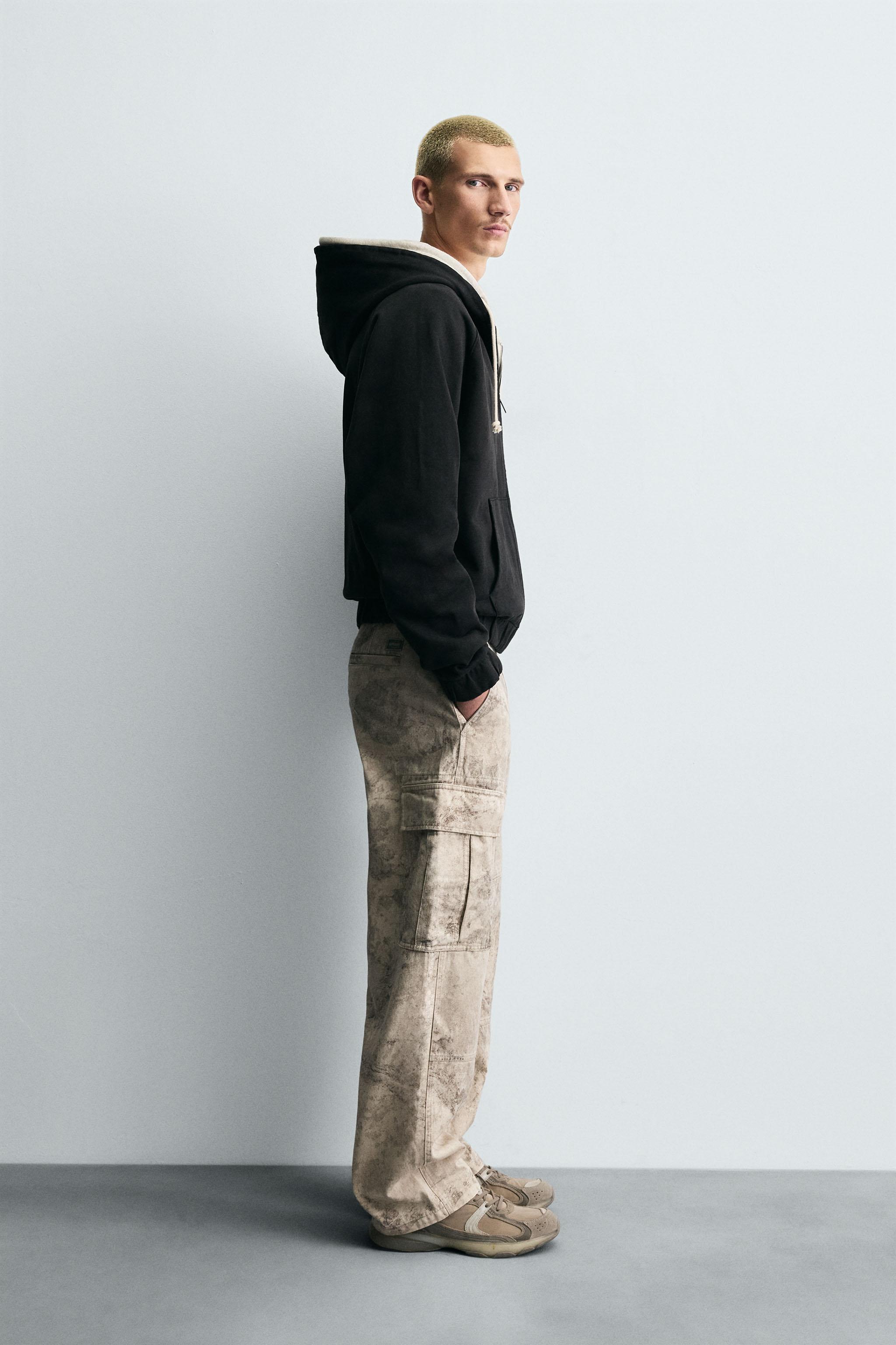 STRAIGHT FIT CARGO PANTS